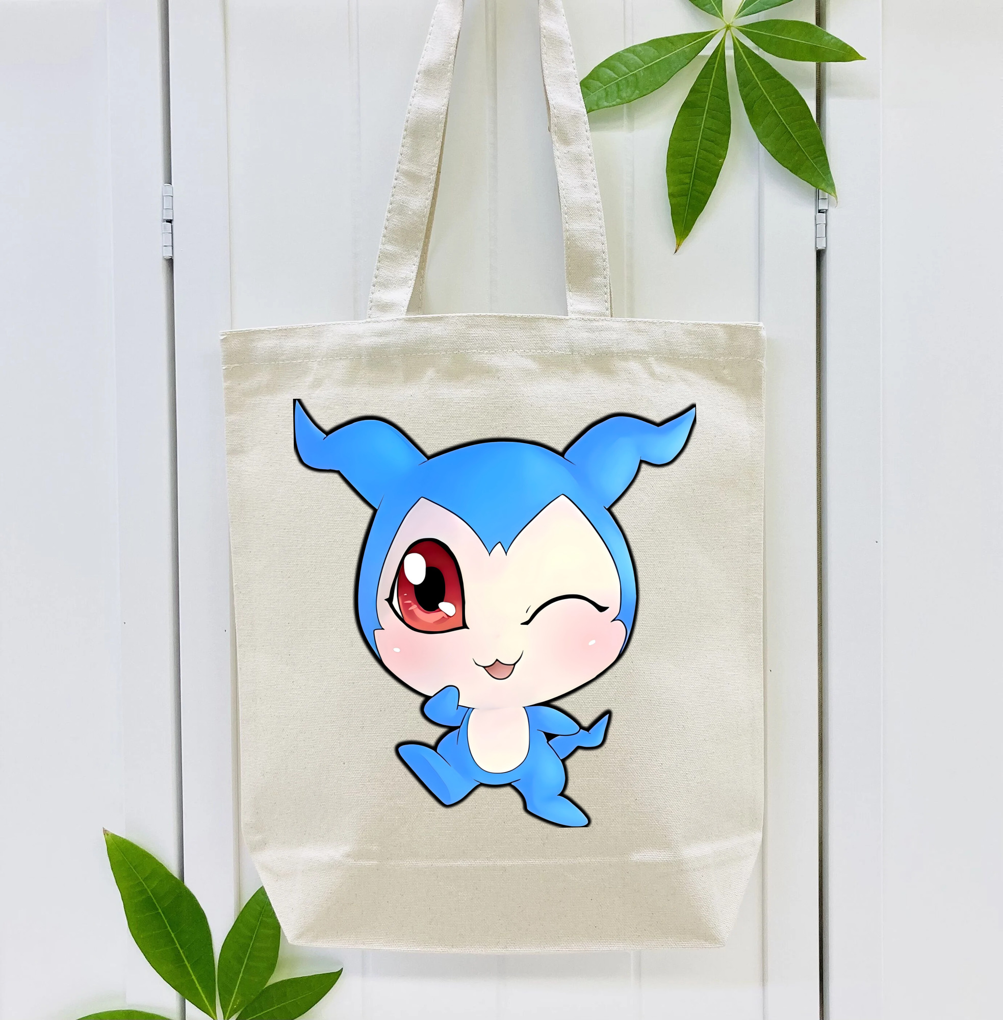 Digimon デジタルモンスター/デジモン 縦型キャンバス生地手提げバッグ　トートバッグ