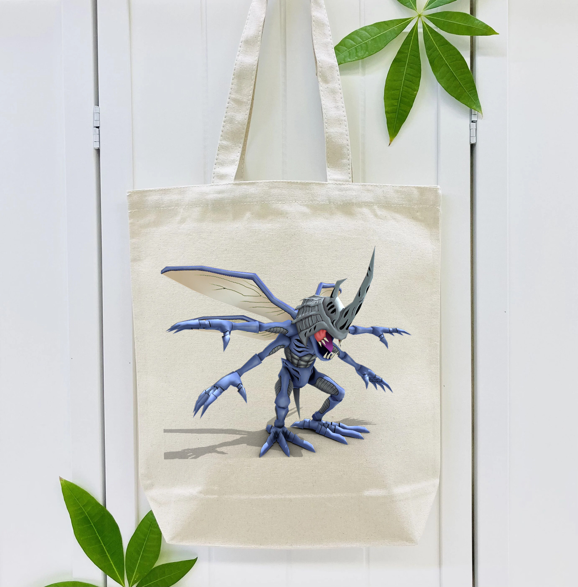 Digimon デジタルモンスター/デジモン 縦型キャンバス生地手提げバッグ　トートバッグ