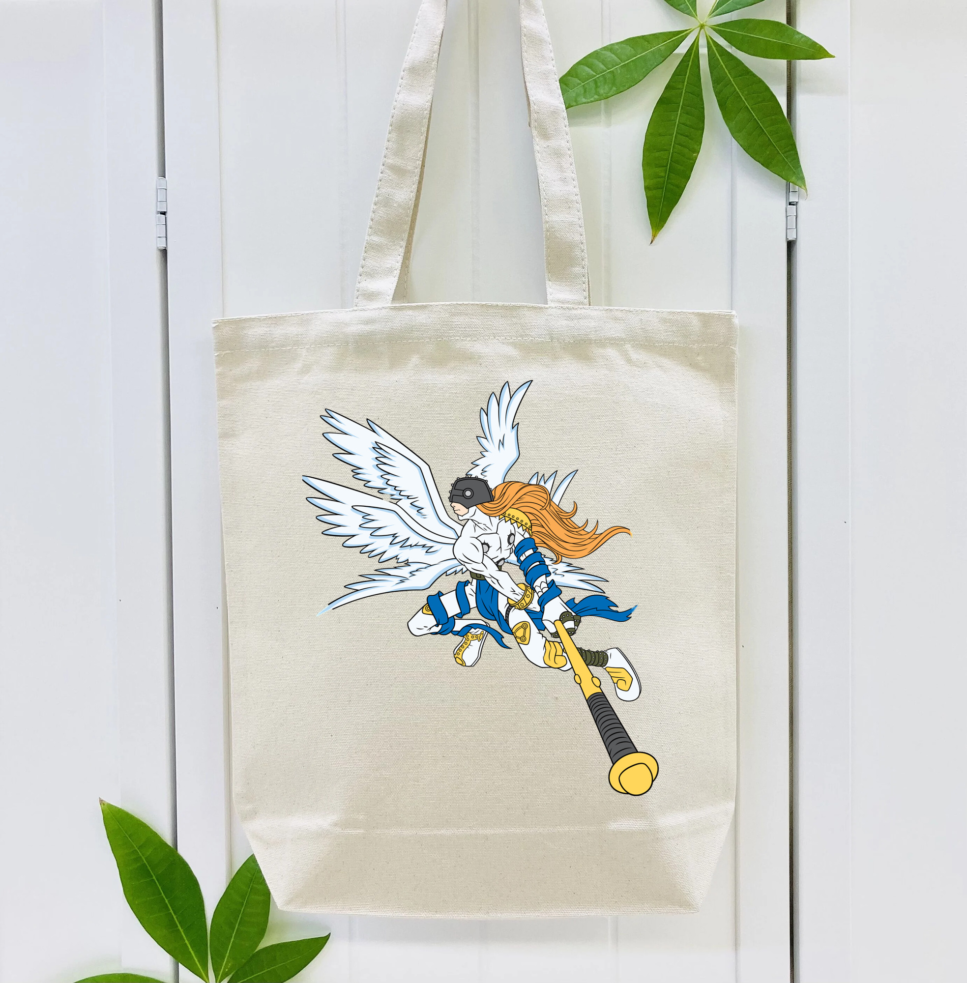 Digimon デジタルモンスター/デジモン 縦型キャンバス生地手提げバッグ　トートバッグ