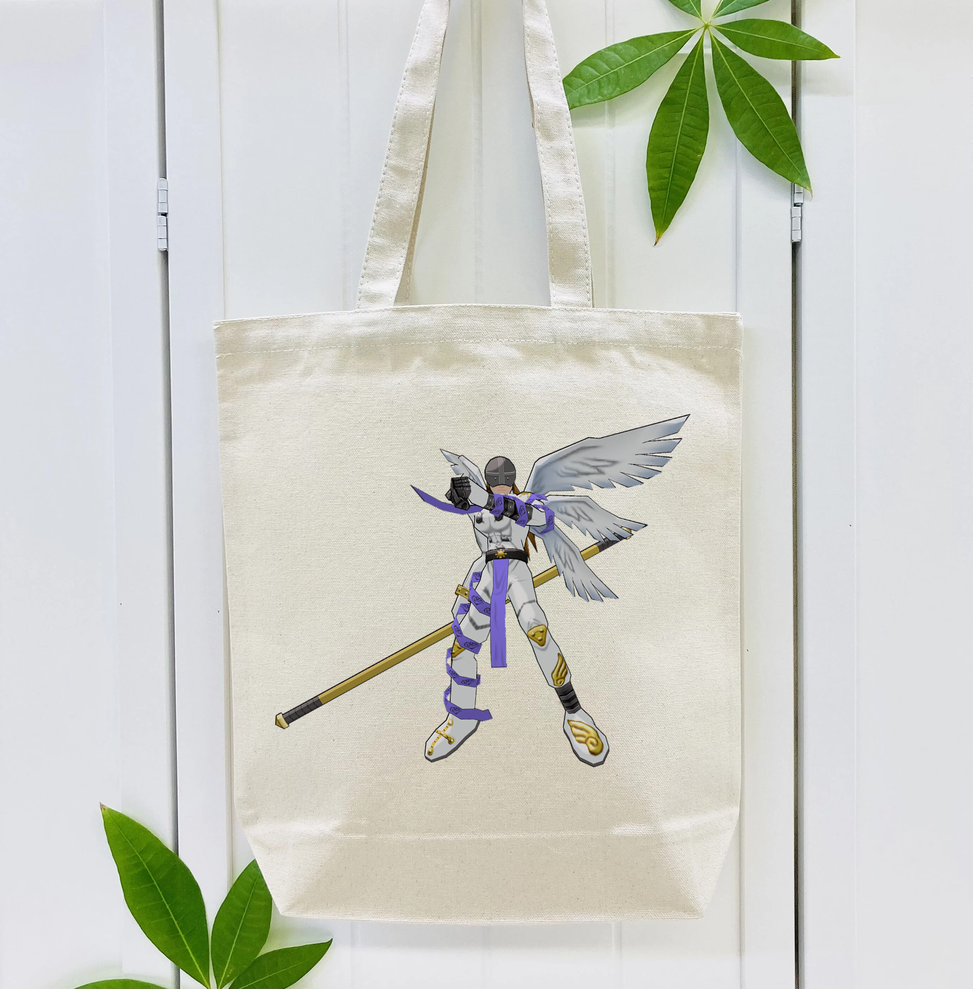 Digimon デジタルモンスター/デジモン 縦型キャンバス生地手提げバッグ　トートバッグ