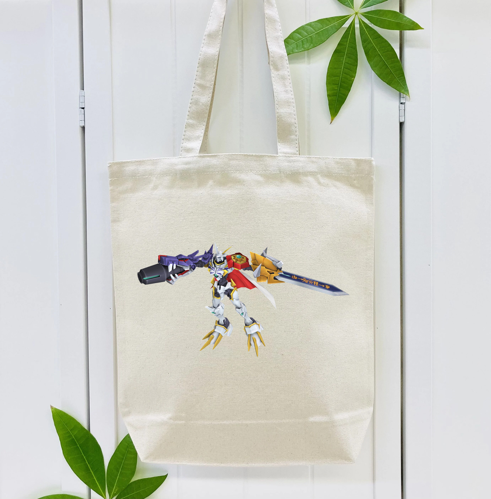 Digimon デジタルモンスター/デジモン 縦型キャンバス生地手提げバッグ　トートバッグ
