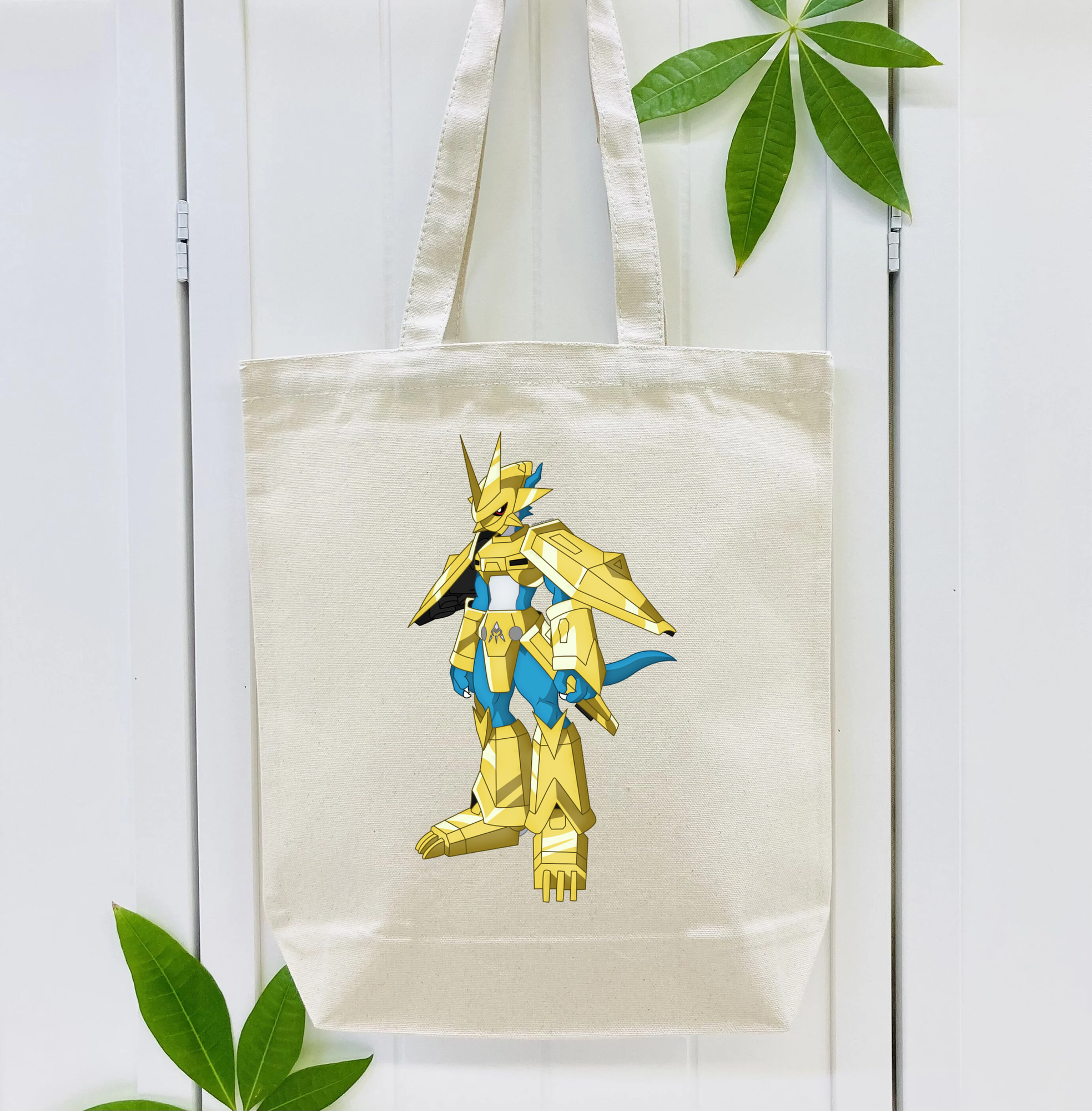 Digimon デジタルモンスター/デジモン 縦型キャンバス生地手提げバッグ　トートバッグ