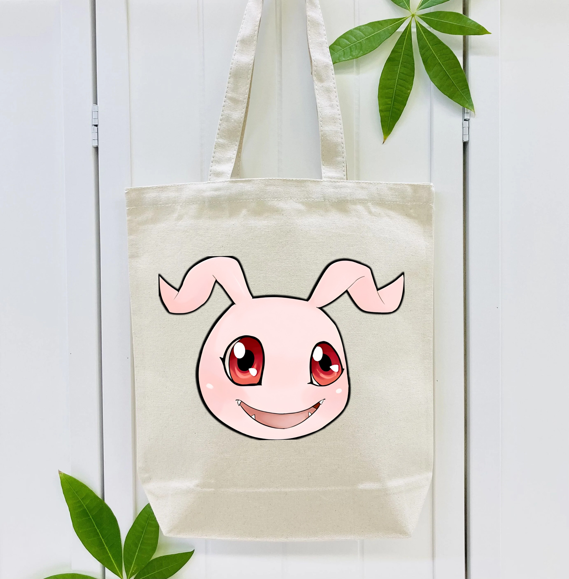 Digimon デジタルモンスター/デジモン 縦型キャンバス生地手提げバッグ　トートバッグ