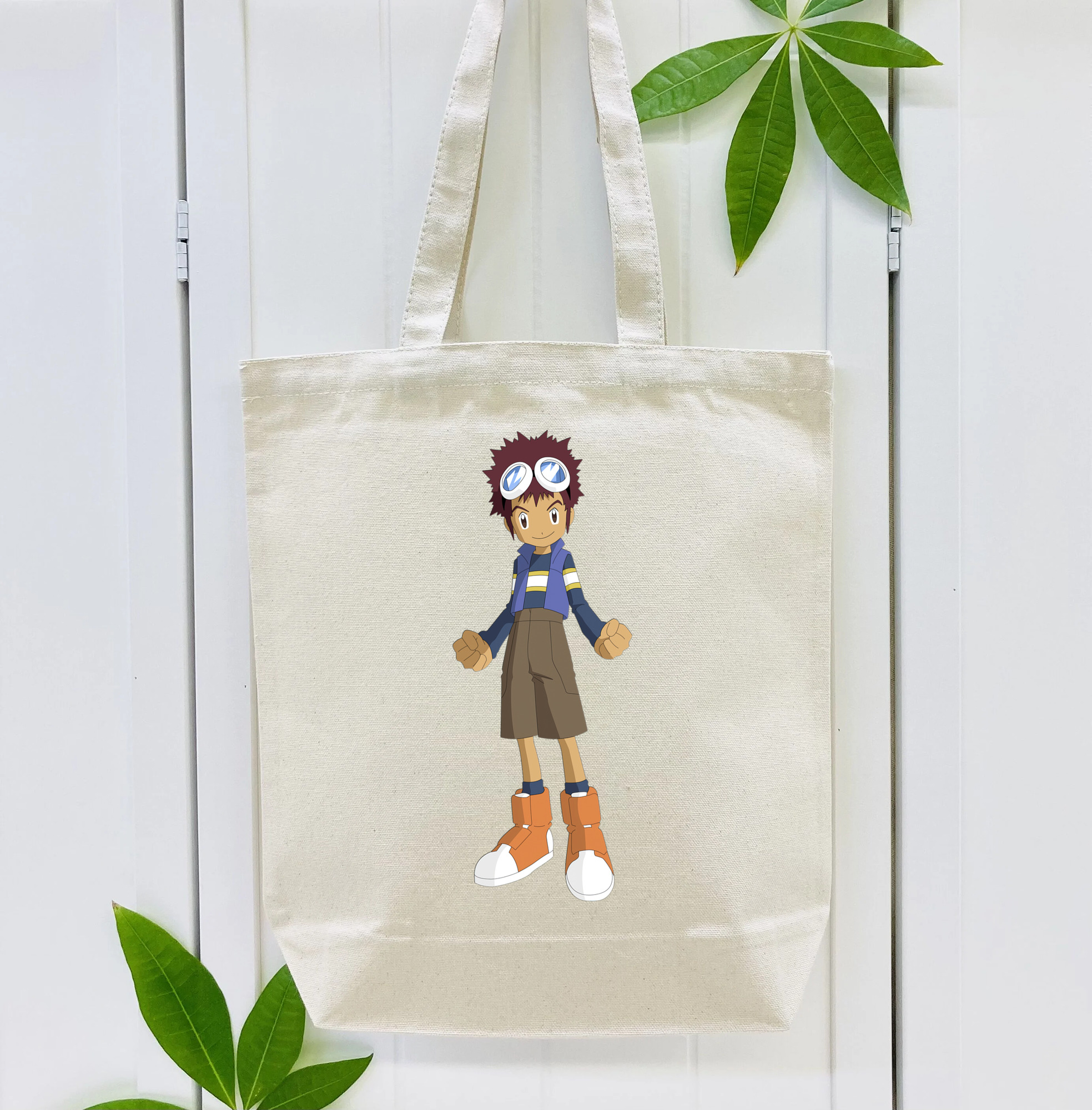 Digimon デジタルモンスター/デジモン 縦型キャンバス生地手提げバッグ　トートバッグ