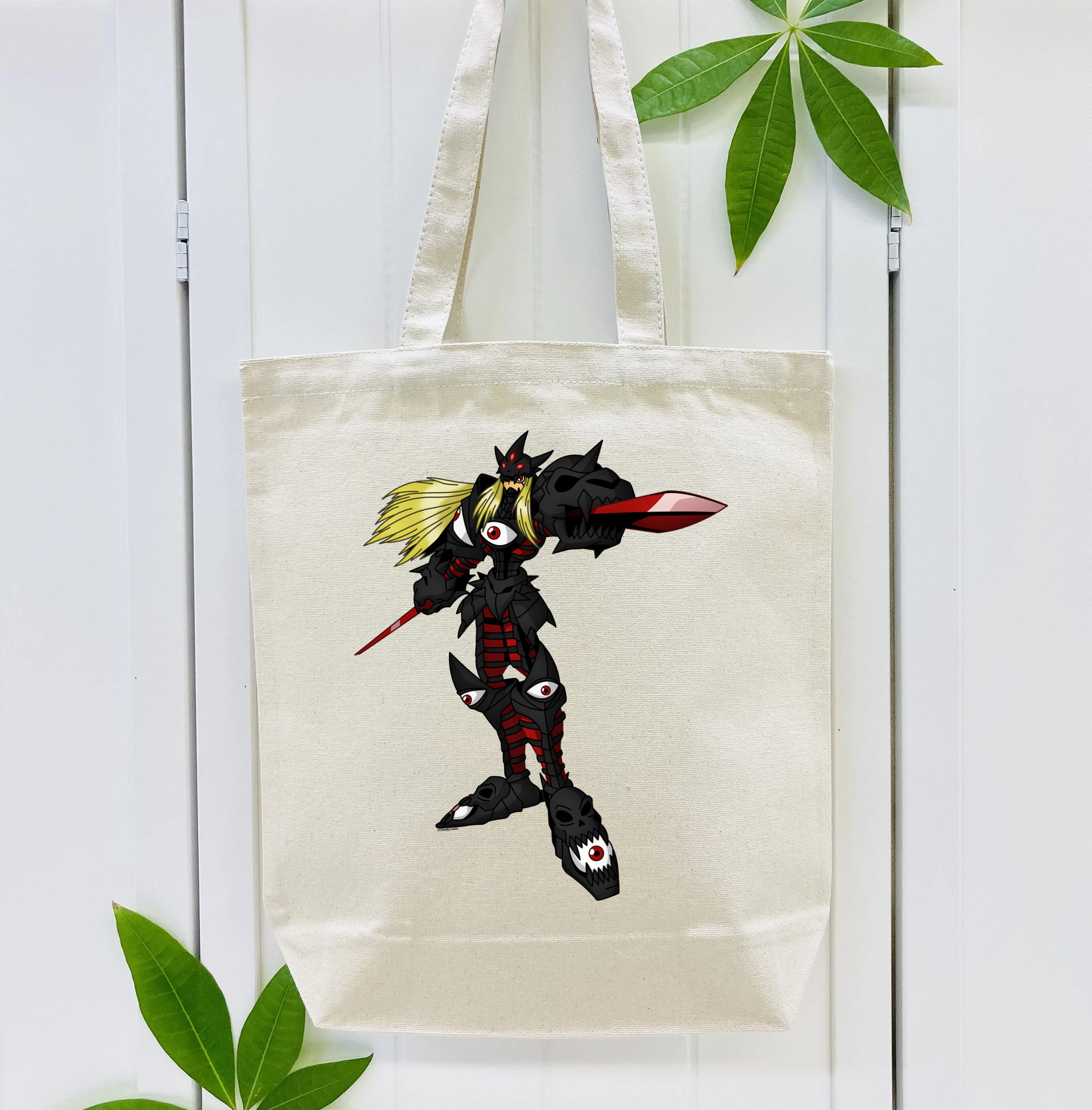 Digimon デジタルモンスター/デジモン 縦型キャンバス生地手提げバッグ　トートバッグ