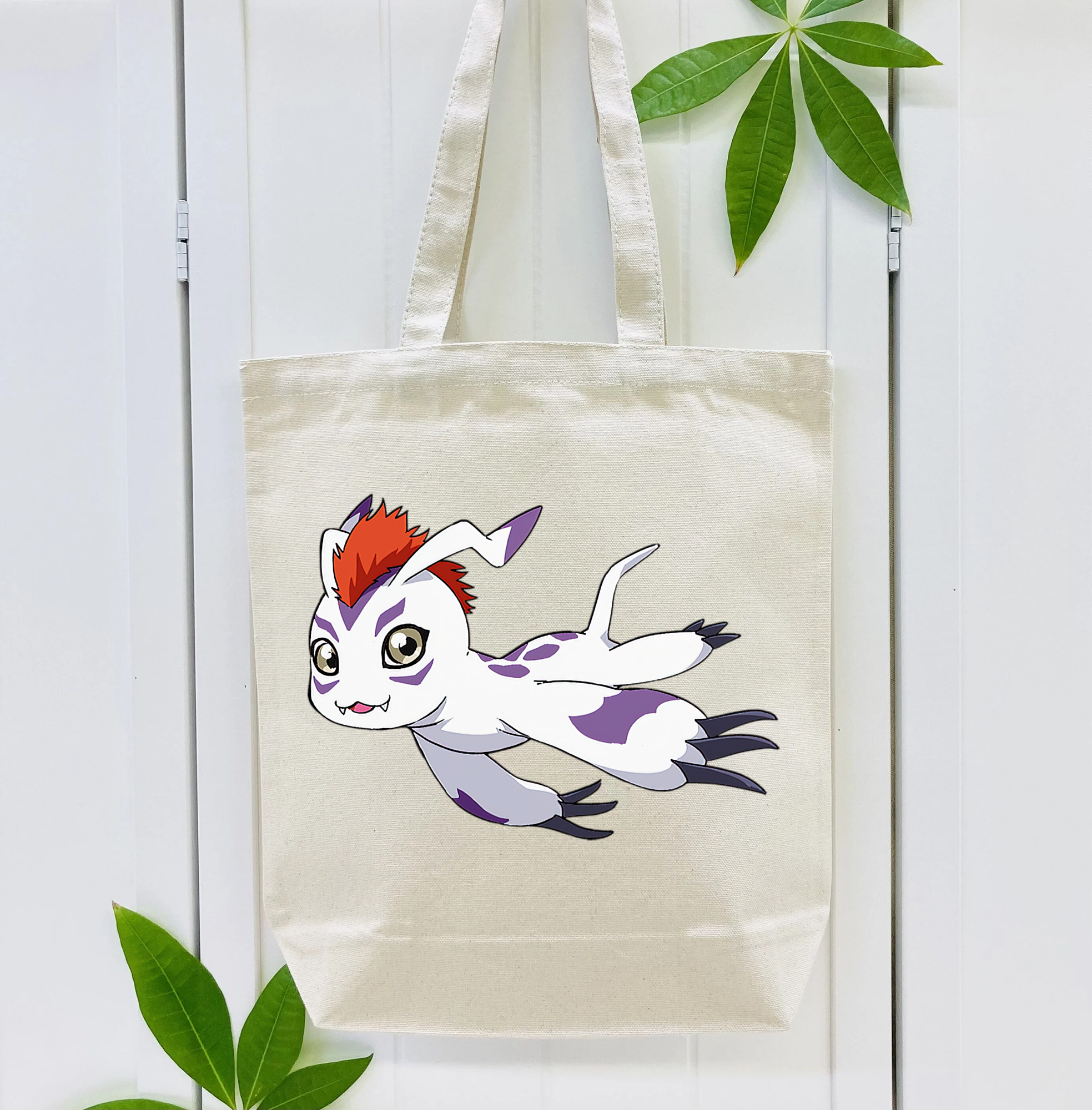 Digimon デジタルモンスター/デジモン 縦型キャンバス生地手提げバッグ　トートバッグ