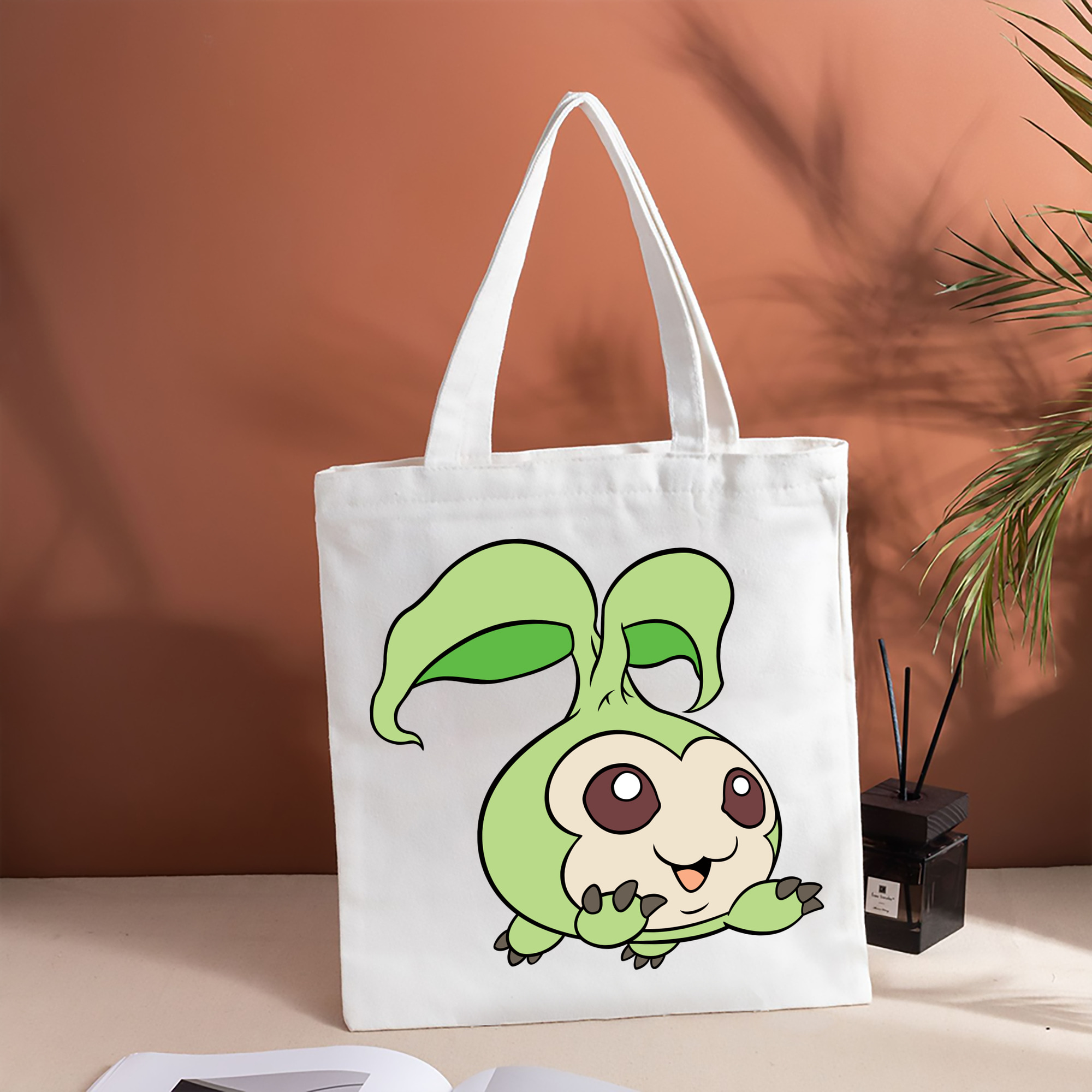 Digimon デジタルモンスター/デジモン 縦型キャンバス生地手提げバッグ　トートバッグ