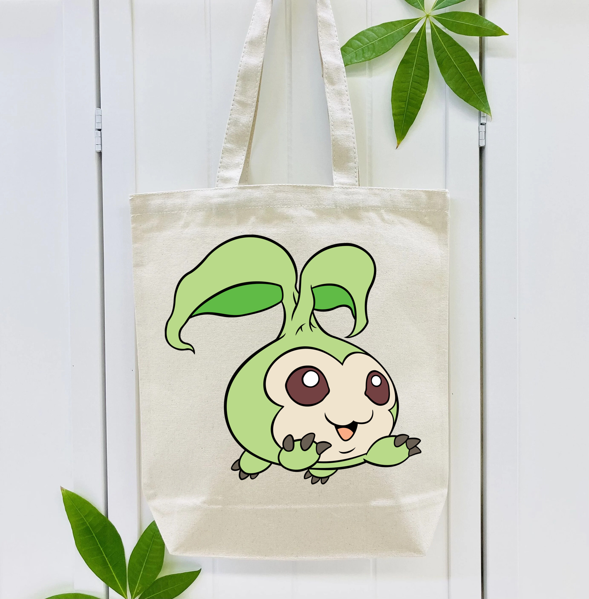 Digimon デジタルモンスター/デジモン 縦型キャンバス生地手提げバッグ　トートバッグ