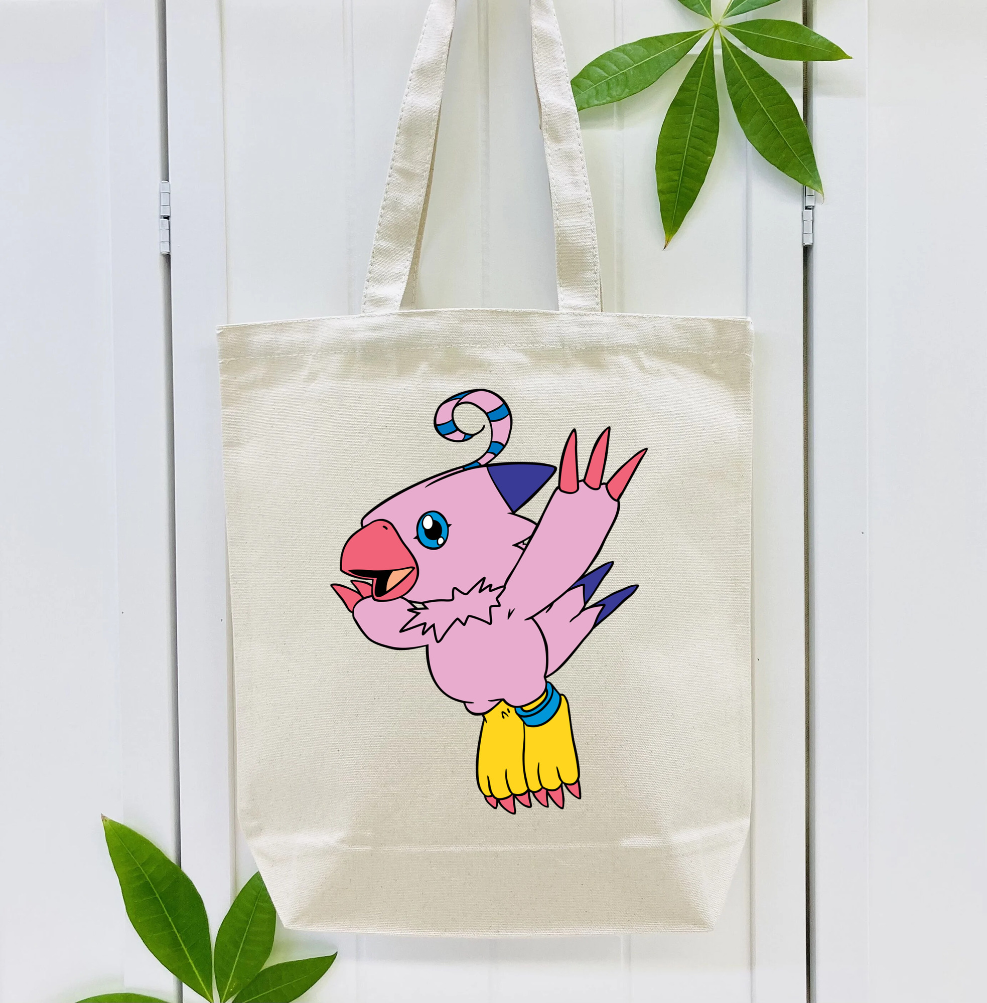 Digimon デジタルモンスター/デジモン 縦型キャンバス生地手提げバッグ　トートバッグ