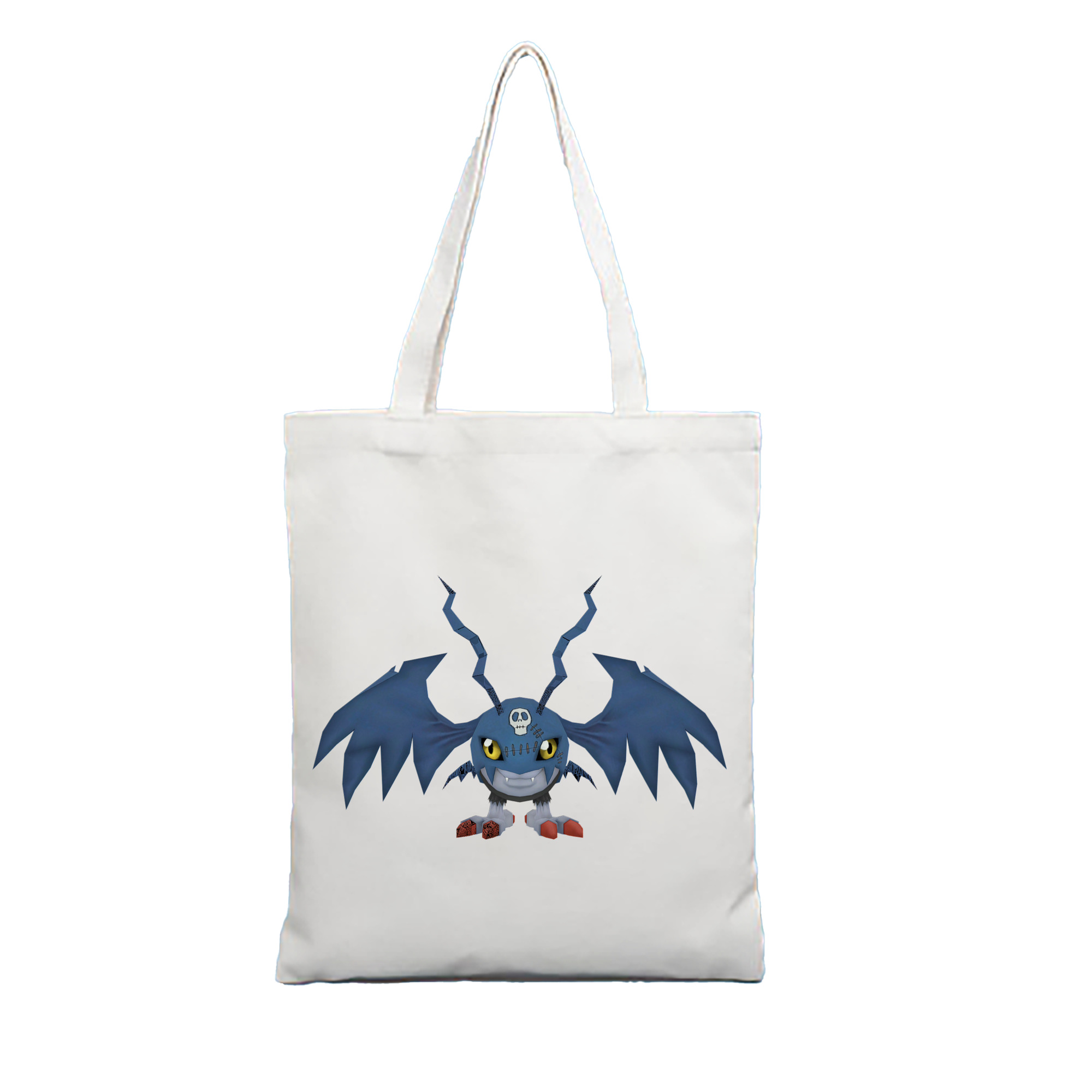 （画像用） Digimon デジタルモンスター/デジモン 縦型キャンバス生地手提げバッグ　トートバッグ