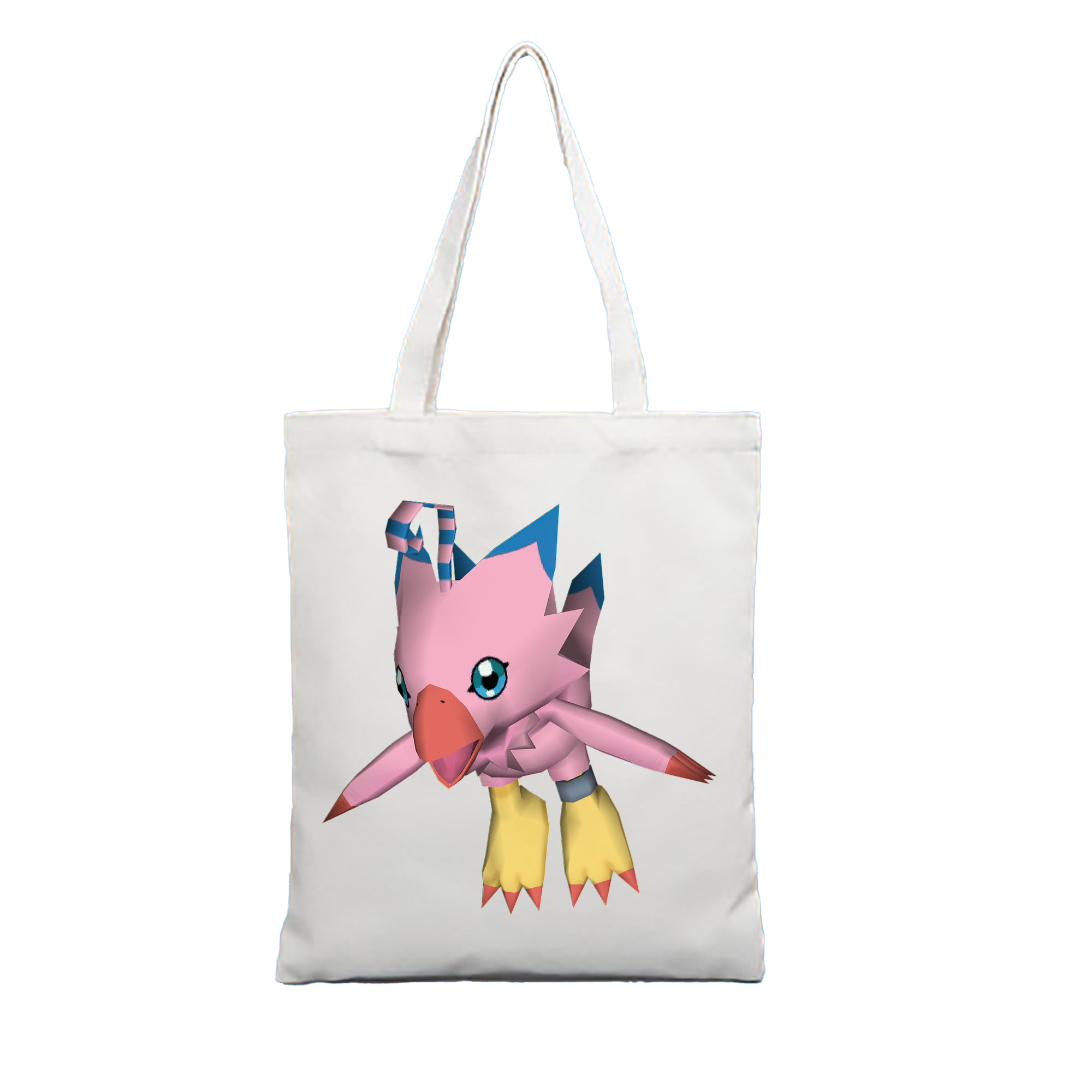 （画像用） Digimon デジタルモンスター/デジモン 縦型キャンバス生地手提げバッグ　トートバッグ