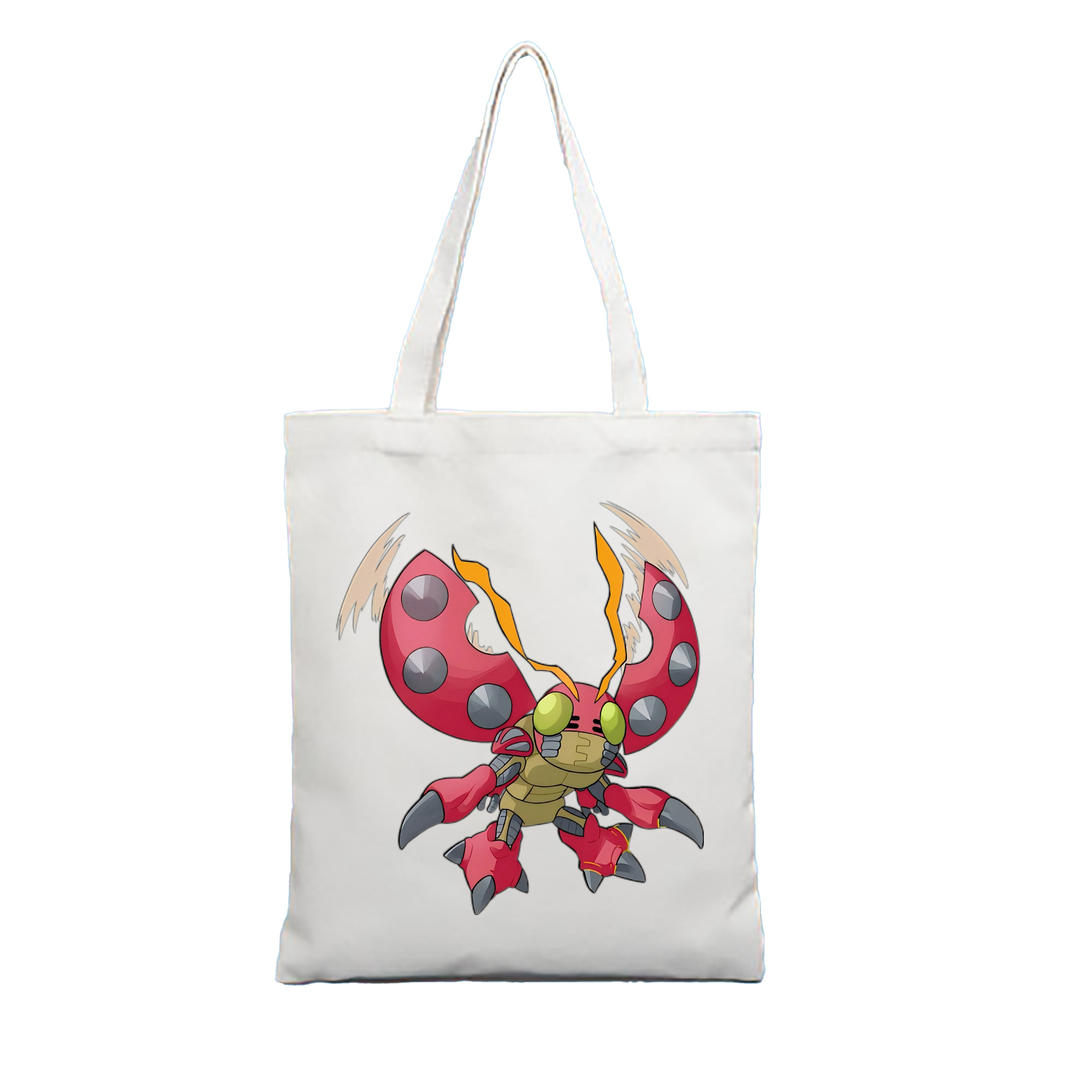 （画像用） Digimon デジタルモンスター/デジモン 縦型キャンバス生地手提げバッグ　トートバッグ