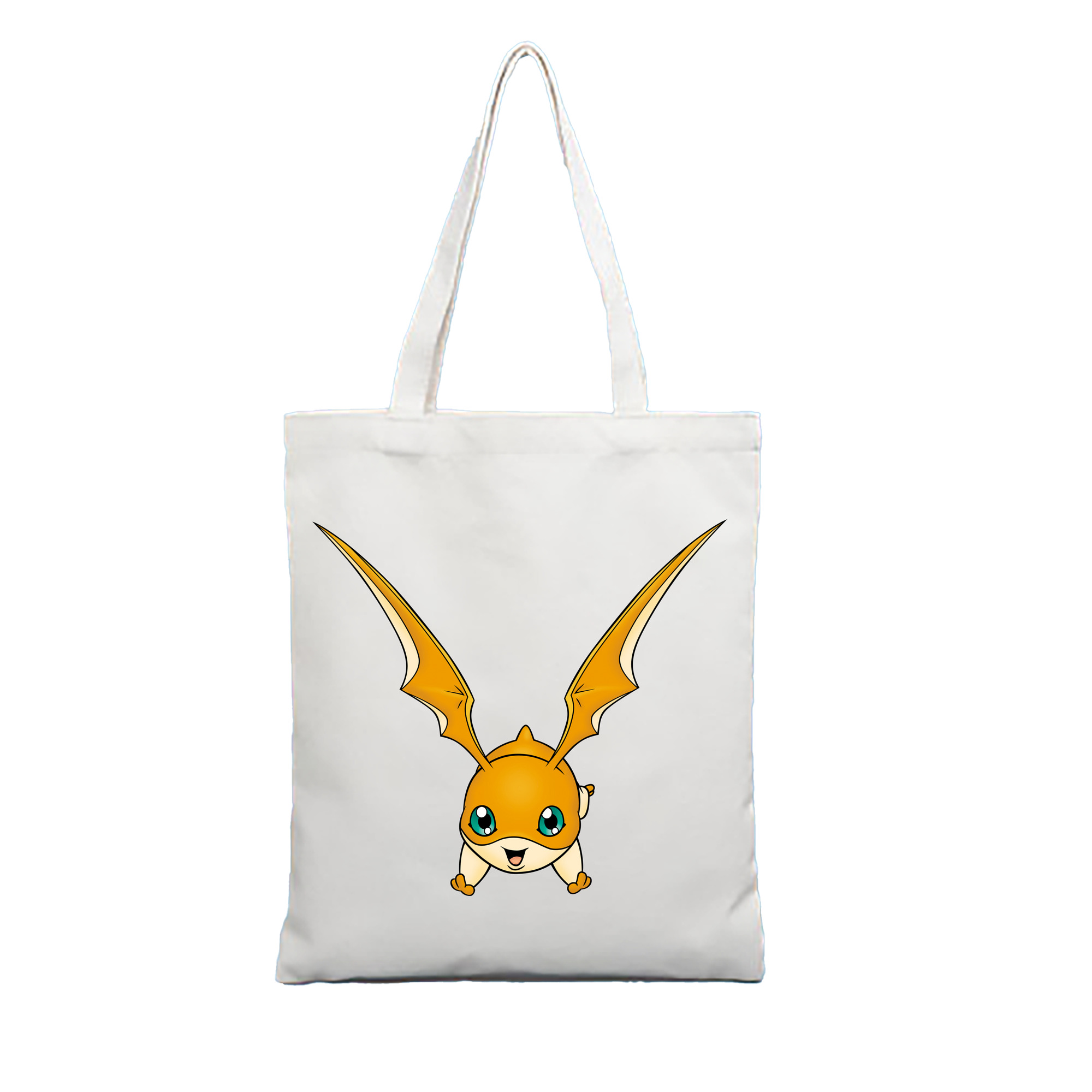 （画像用） Digimon デジタルモンスター/デジモン 縦型キャンバス生地手提げバッグ　トートバッグ