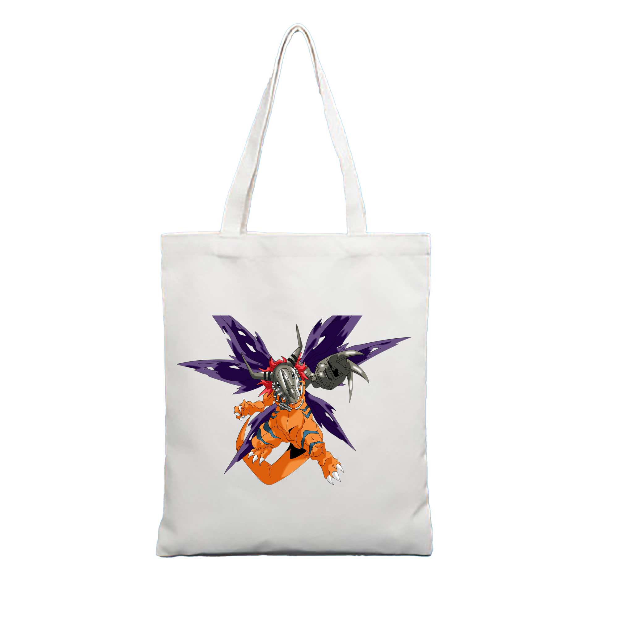 （画像用） Digimon デジタルモンスター/デジモン 縦型キャンバス生地手提げバッグ　トートバッグ