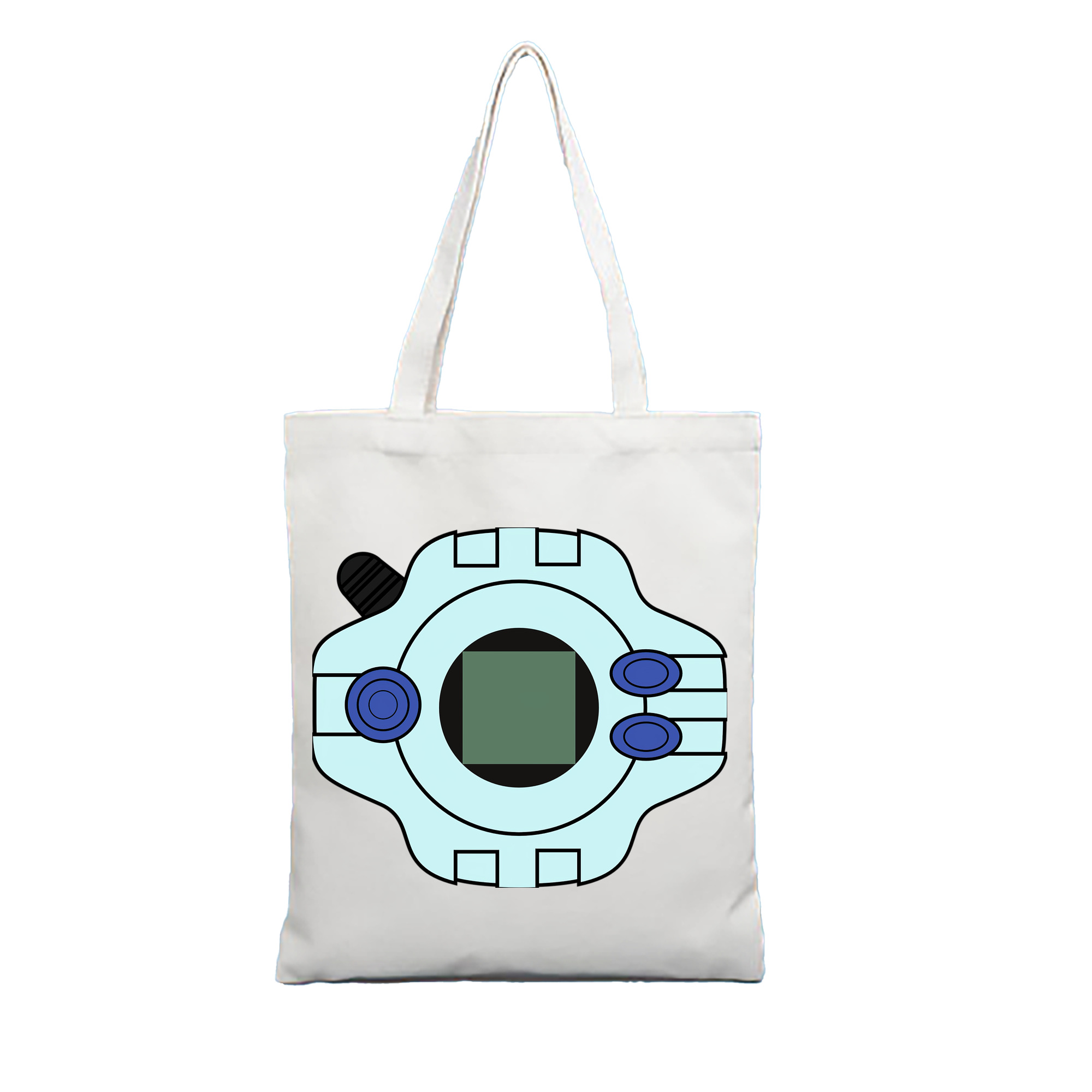 （画像用） Digimon デジタルモンスター/デジモン 縦型キャンバス生地手提げバッグ　トートバッグ