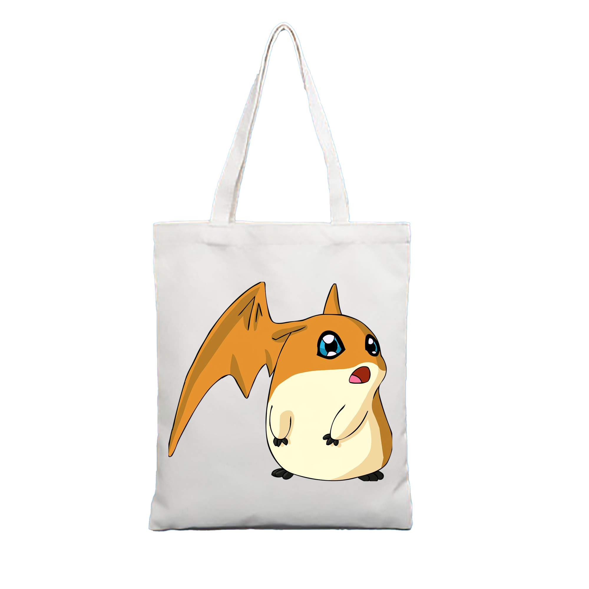 （画像用） Digimon デジタルモンスター/デジモン 縦型キャンバス生地手提げバッグ　トートバッグ