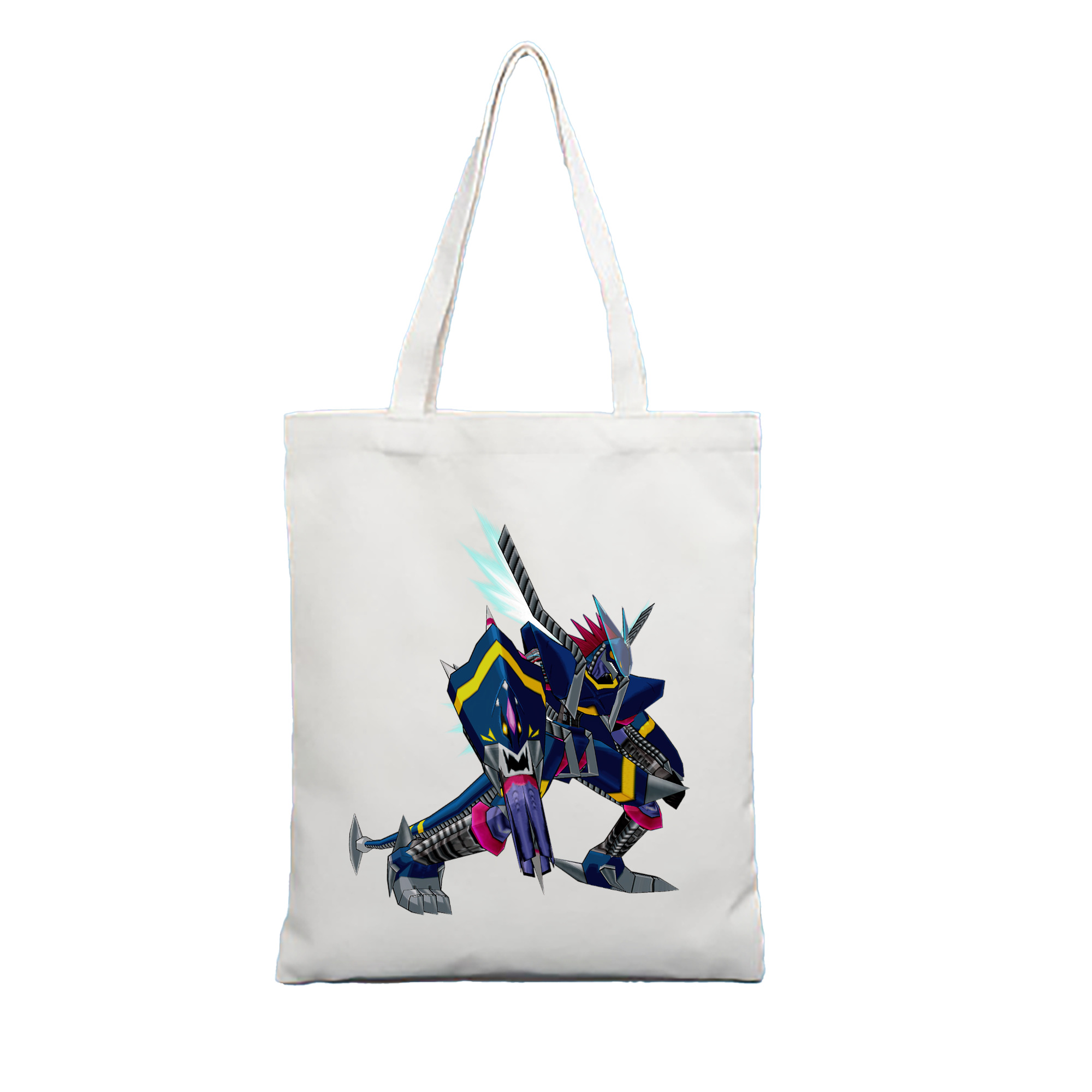 （画像用） Digimon デジタルモンスター/デジモン 縦型キャンバス生地手提げバッグ　トートバッグ