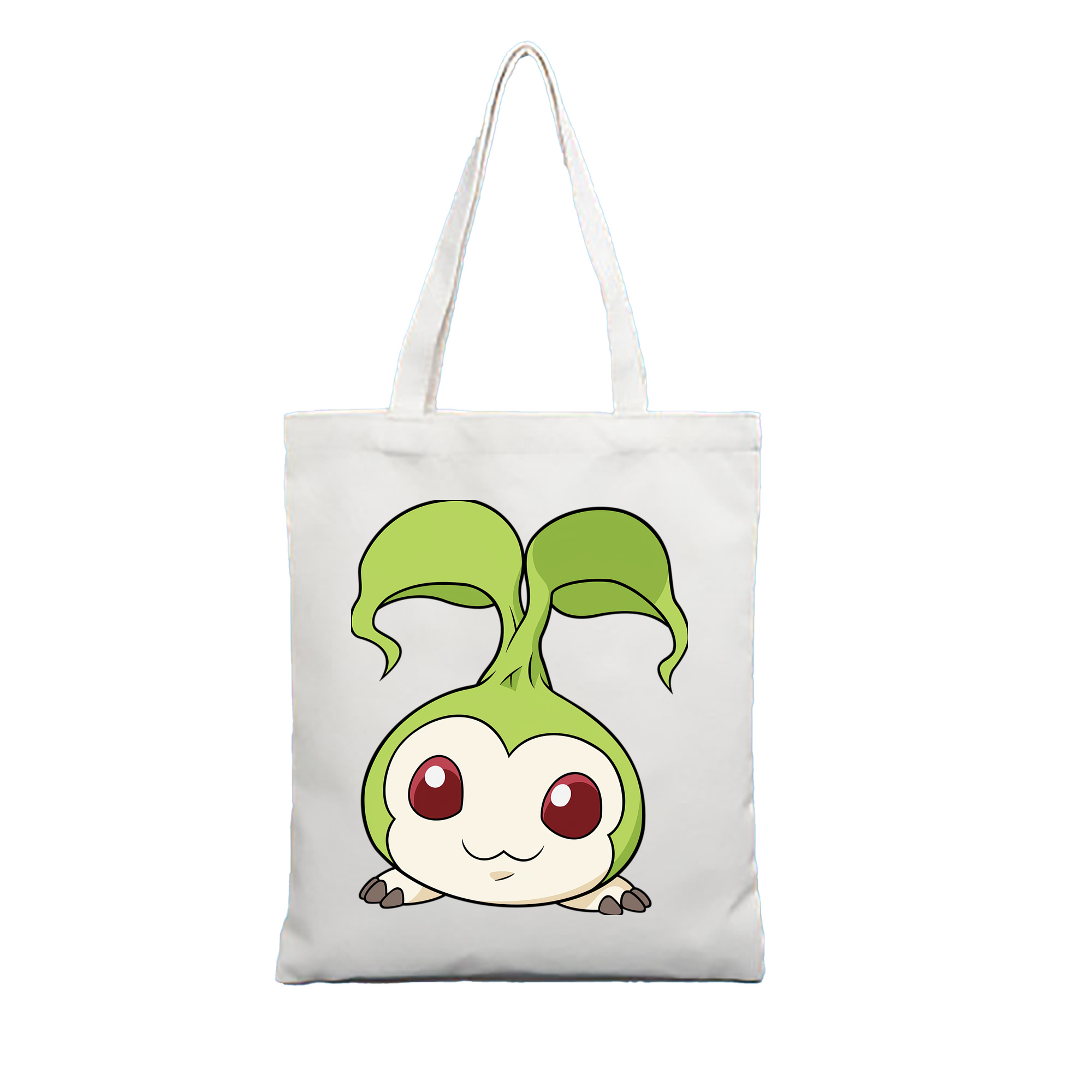 （画像用） Digimon デジタルモンスター/デジモン 縦型キャンバス生地手提げバッグ　トートバッグ