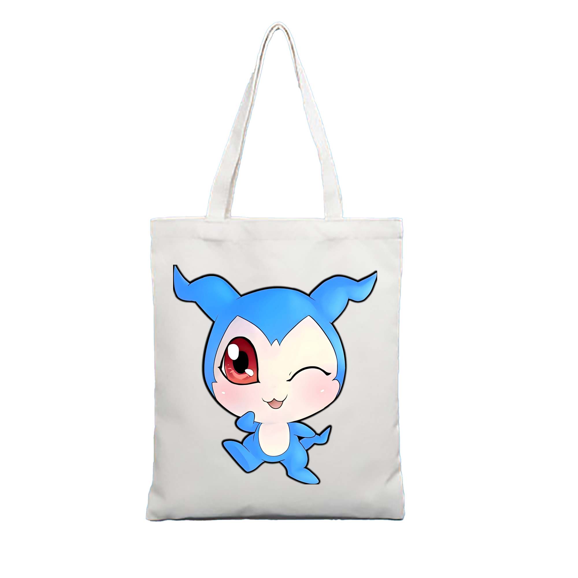（画像用） Digimon デジタルモンスター/デジモン 縦型キャンバス生地手提げバッグ　トートバッグ