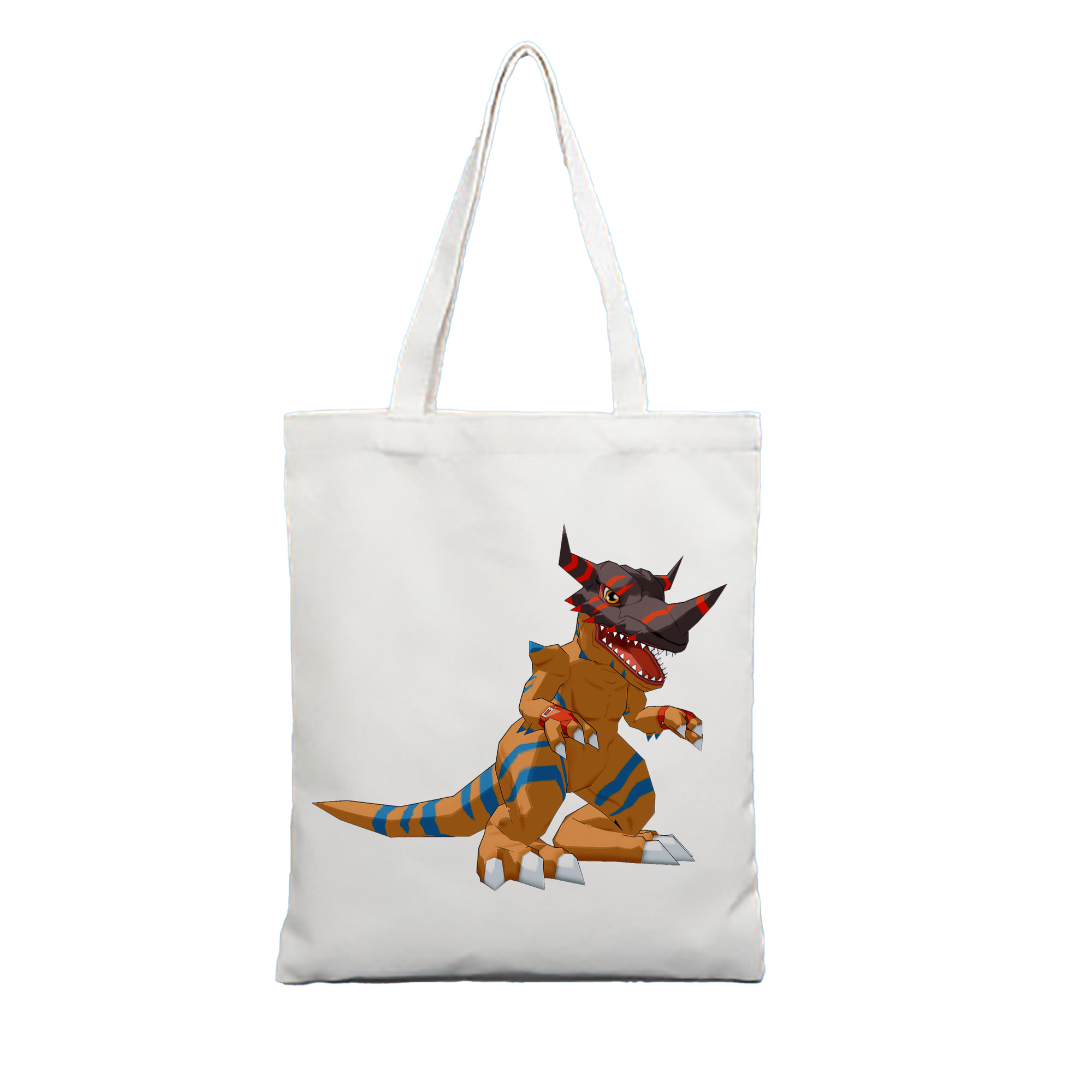 （画像用） Digimon デジタルモンスター/デジモン 縦型キャンバス生地手提げバッグ　トートバッグ