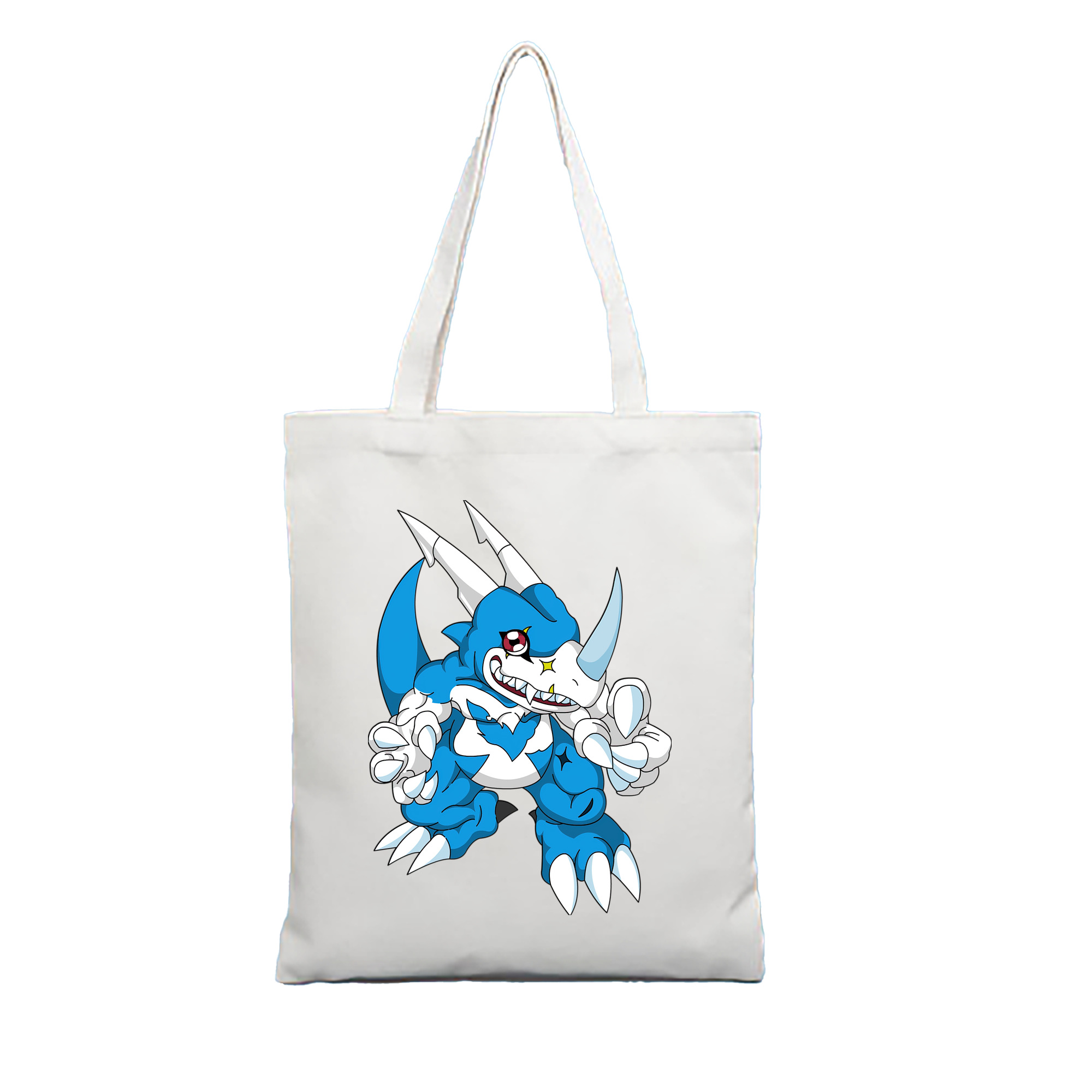 （画像用） Digimon デジタルモンスター/デジモン 縦型キャンバス生地手提げバッグ　トートバッグ