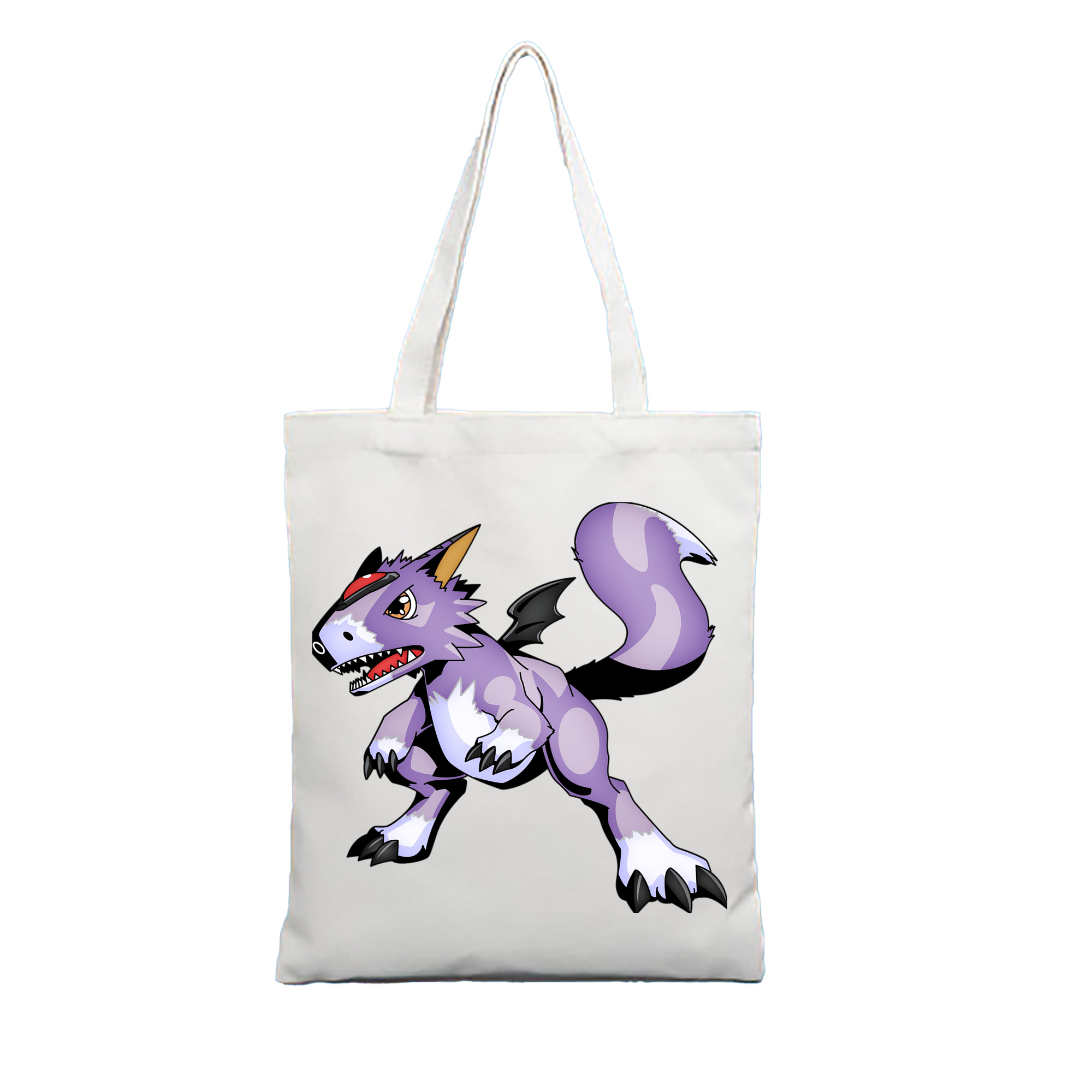 （画像用） Digimon デジタルモンスター/デジモン 縦型キャンバス生地手提げバッグ　トートバッグ