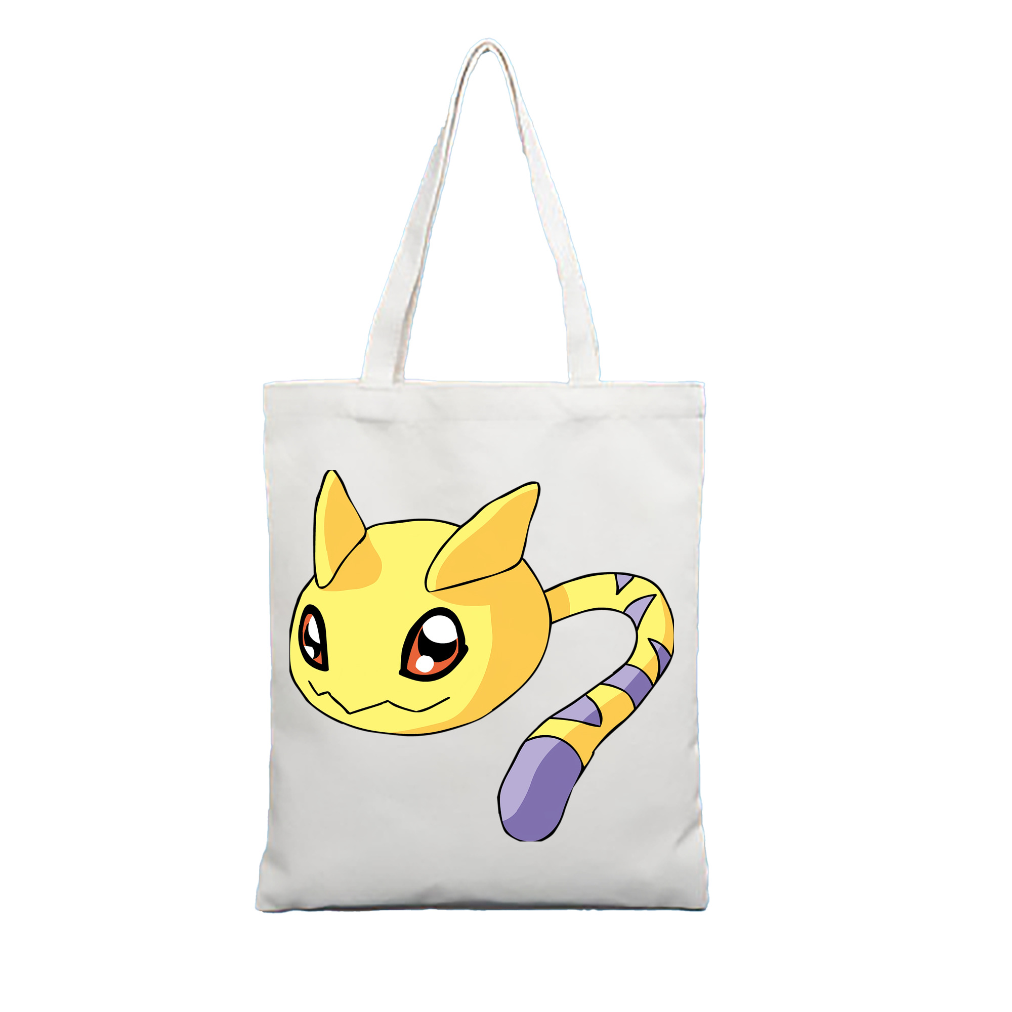 （画像用） Digimon デジタルモンスター/デジモン 縦型キャンバス生地手提げバッグ　トートバッグ