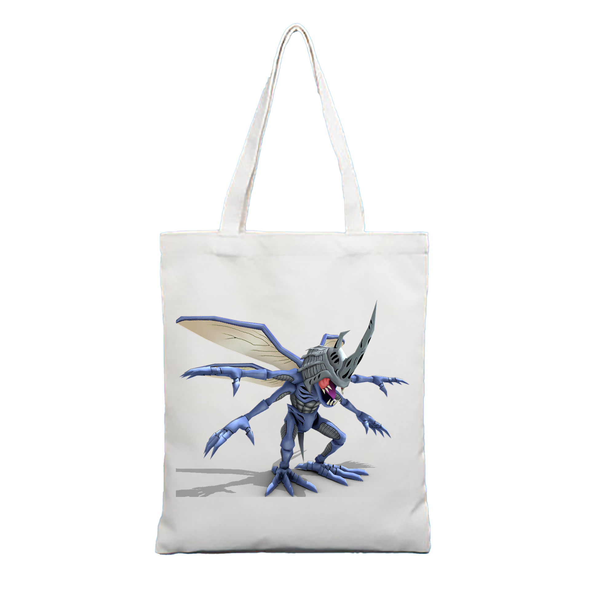 （画像用） Digimon デジタルモンスター/デジモン 縦型キャンバス生地手提げバッグ　トートバッグ