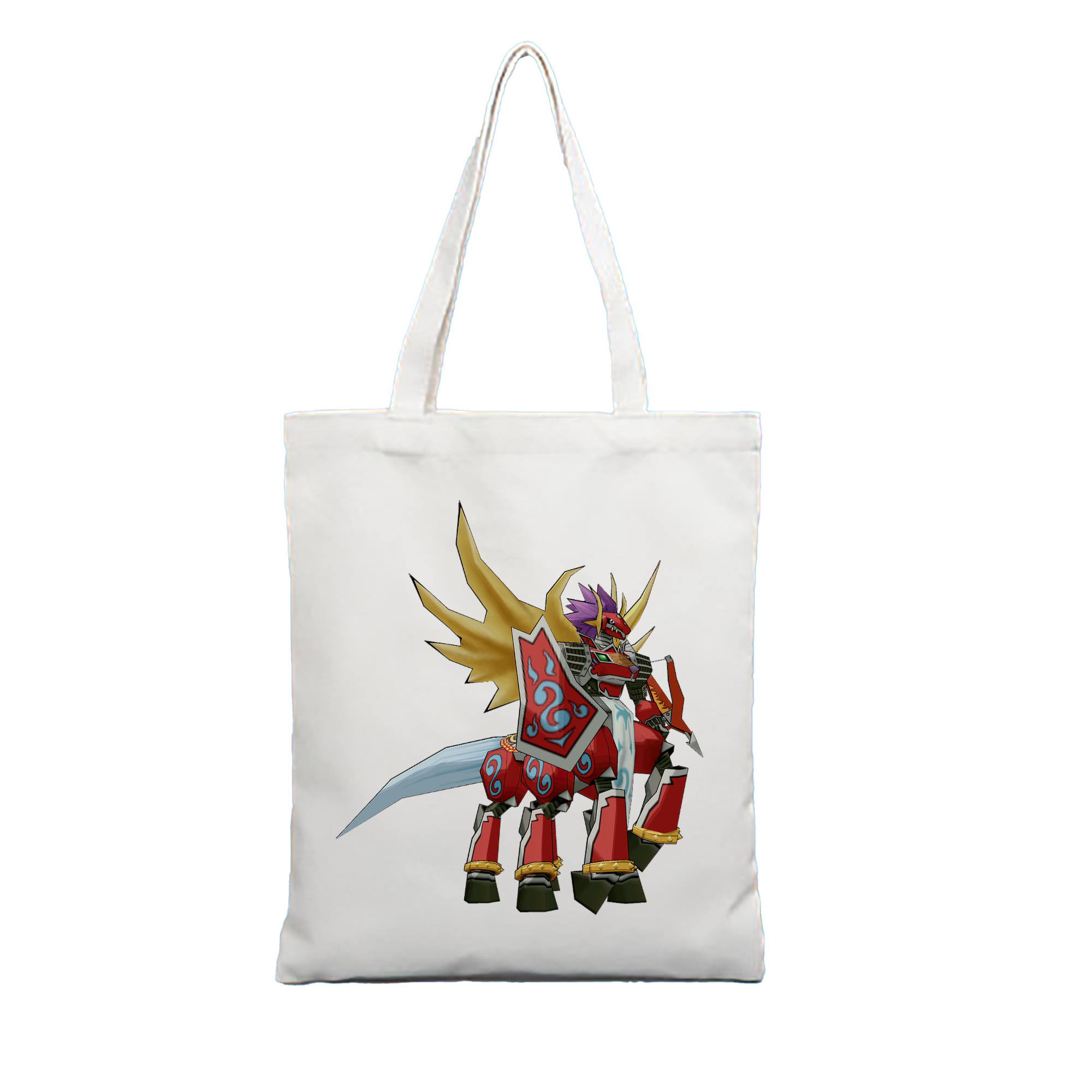 （画像用） Digimon デジタルモンスター/デジモン 縦型キャンバス生地手提げバッグ　トートバッグ