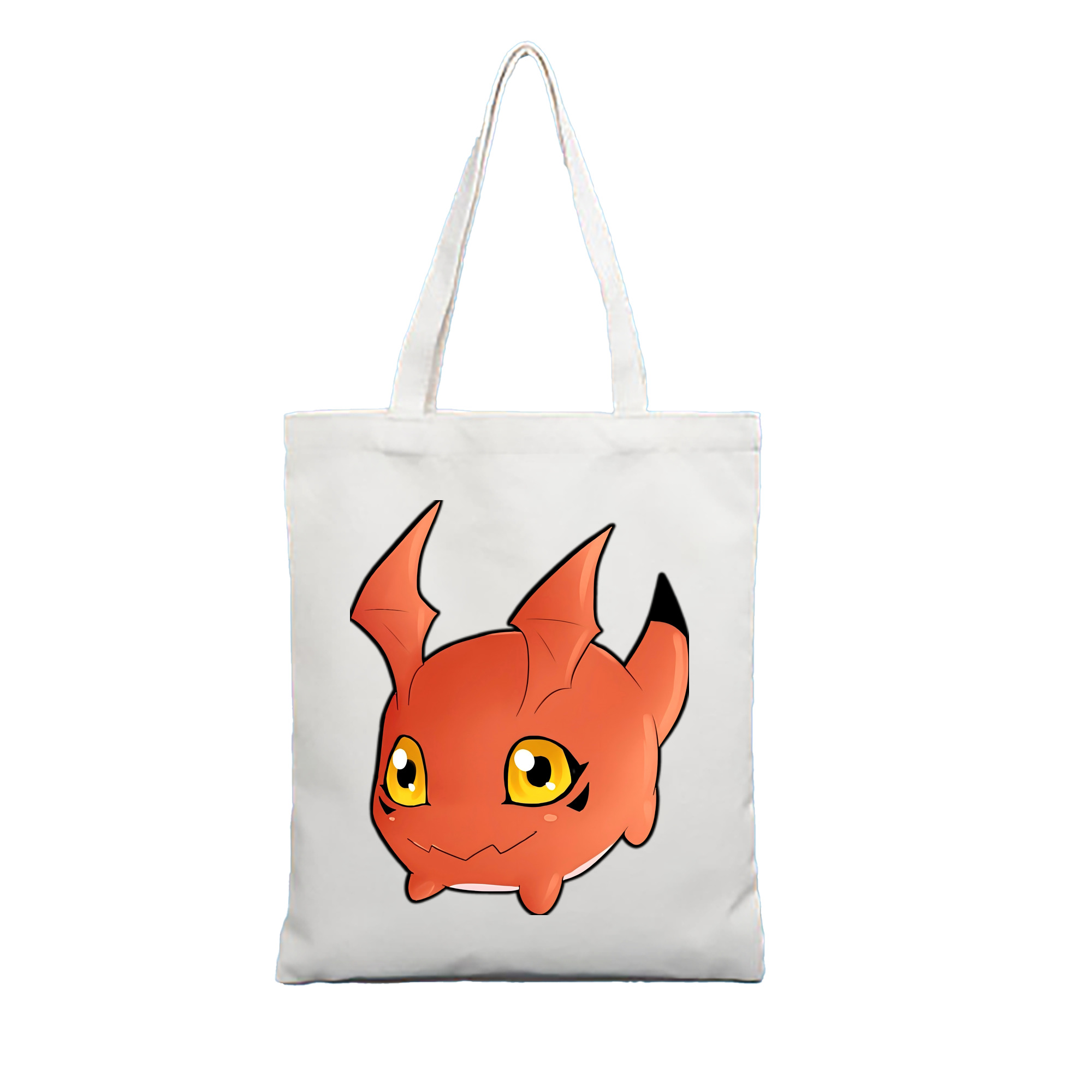 （画像用） Digimon デジタルモンスター/デジモン 縦型キャンバス生地手提げバッグ　トートバッグ