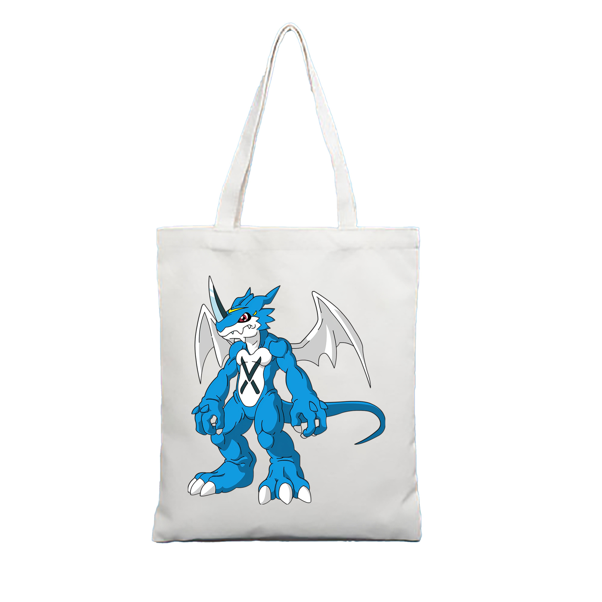 （画像用） Digimon デジタルモンスター/デジモン 縦型キャンバス生地手提げバッグ　トートバッグ