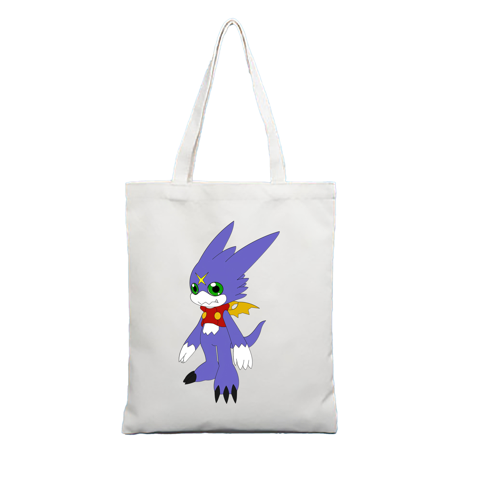 （画像用） Digimon デジタルモンスター/デジモン 縦型キャンバス生地手提げバッグ　トートバッグ