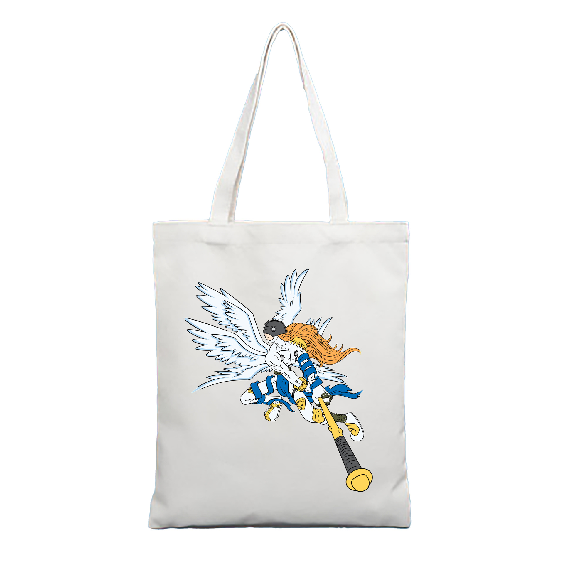（画像用） Digimon デジタルモンスター/デジモン 縦型キャンバス生地手提げバッグ　トートバッグ