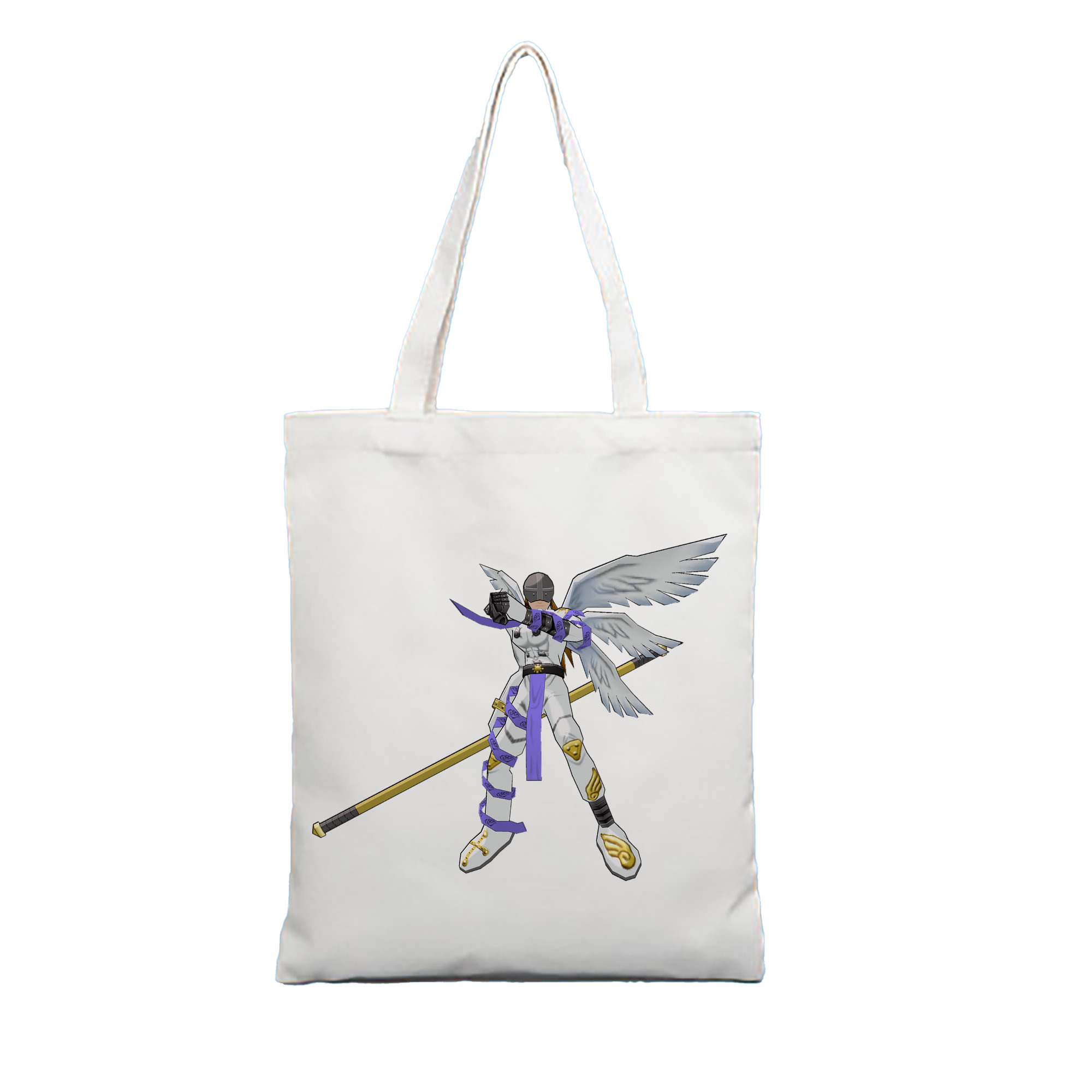（画像用） Digimon デジタルモンスター/デジモン 縦型キャンバス生地手提げバッグ　トートバッグ