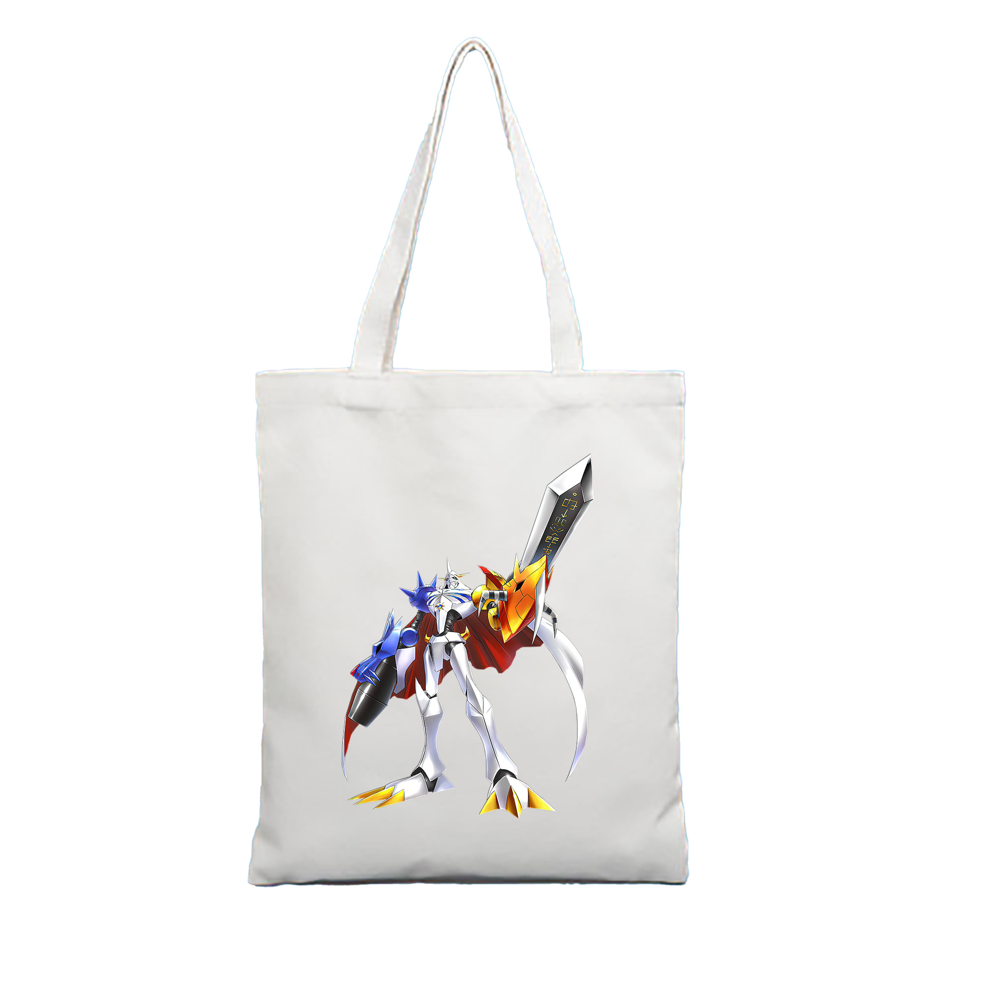 （画像用） Digimon デジタルモンスター/デジモン 縦型キャンバス生地手提げバッグ　トートバッグ