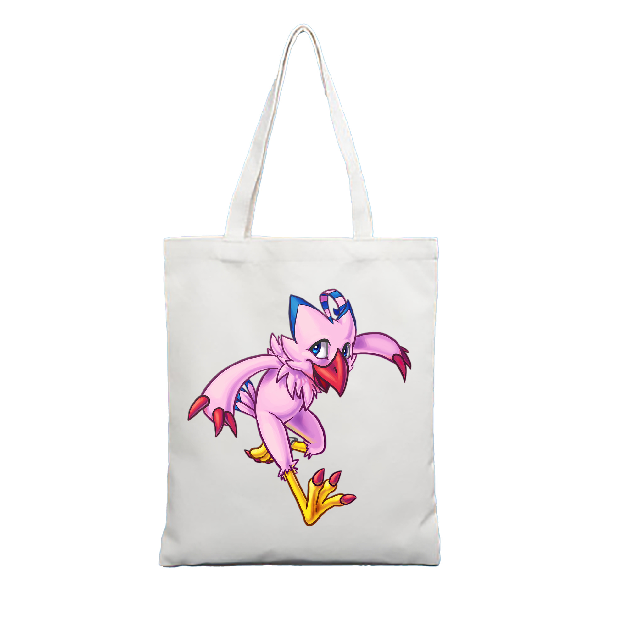 （画像用） Digimon デジタルモンスター/デジモン 縦型キャンバス生地手提げバッグ　トートバッグ
