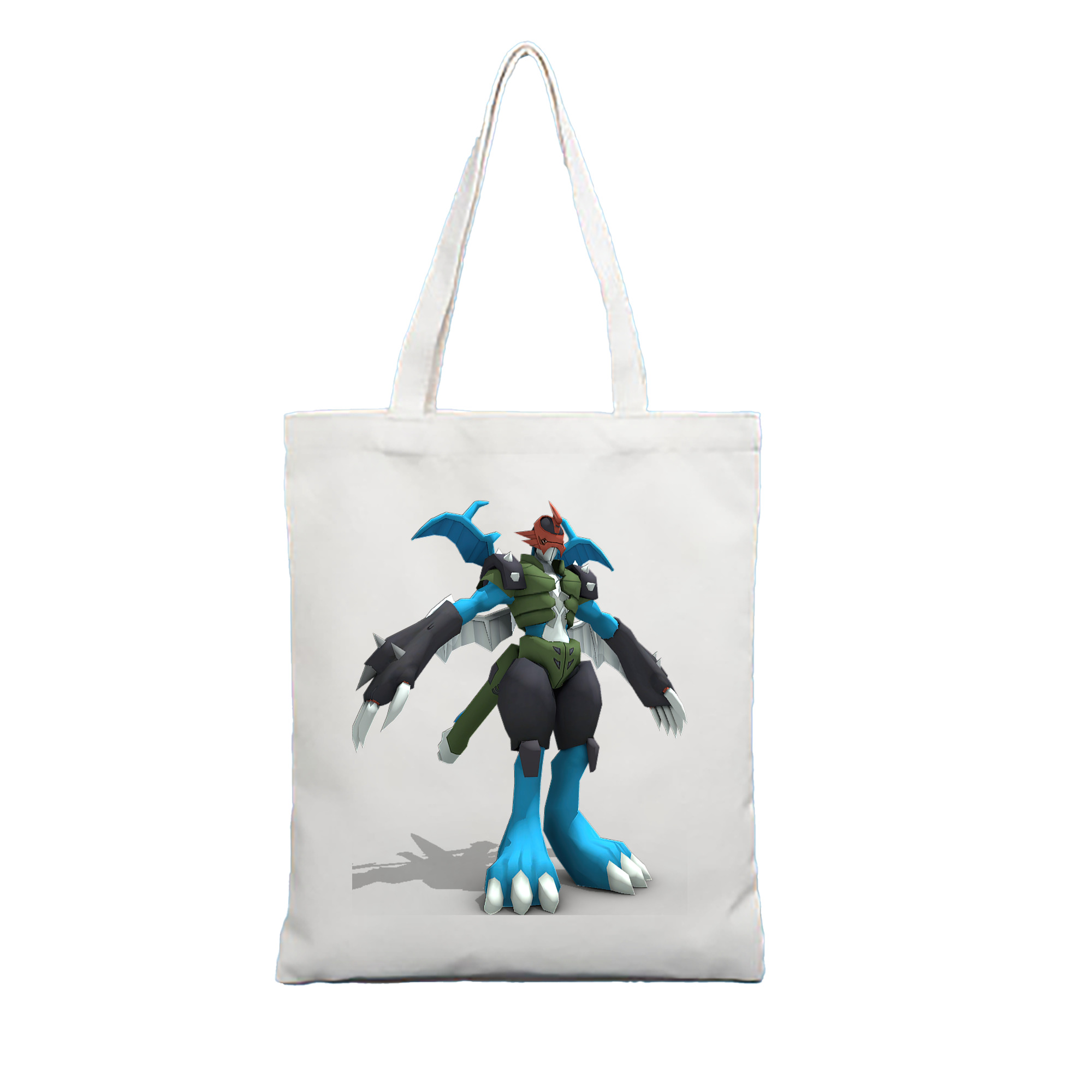 （画像用） Digimon デジタルモンスター/デジモン 縦型キャンバス生地手提げバッグ　トートバッグ