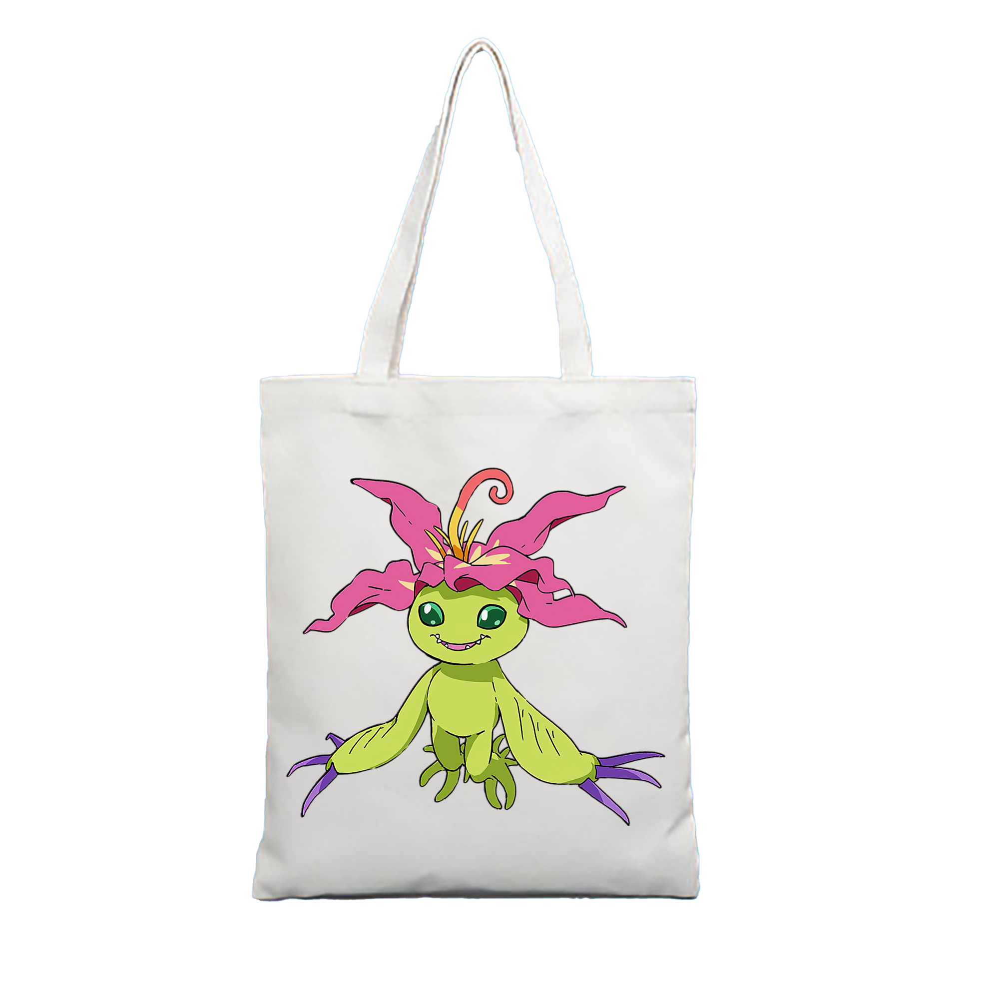 （画像用） Digimon デジタルモンスター/デジモン 縦型キャンバス生地手提げバッグ　トートバッグ