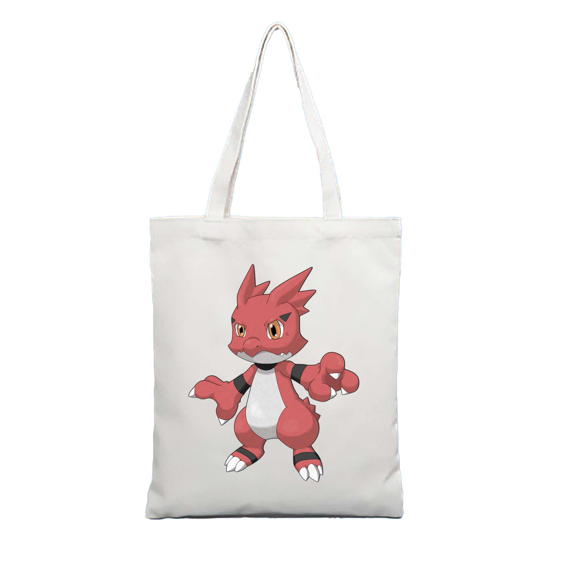 （画像用） Digimon デジタルモンスター/デジモン 縦型キャンバス生地手提げバッグ　トートバッグ