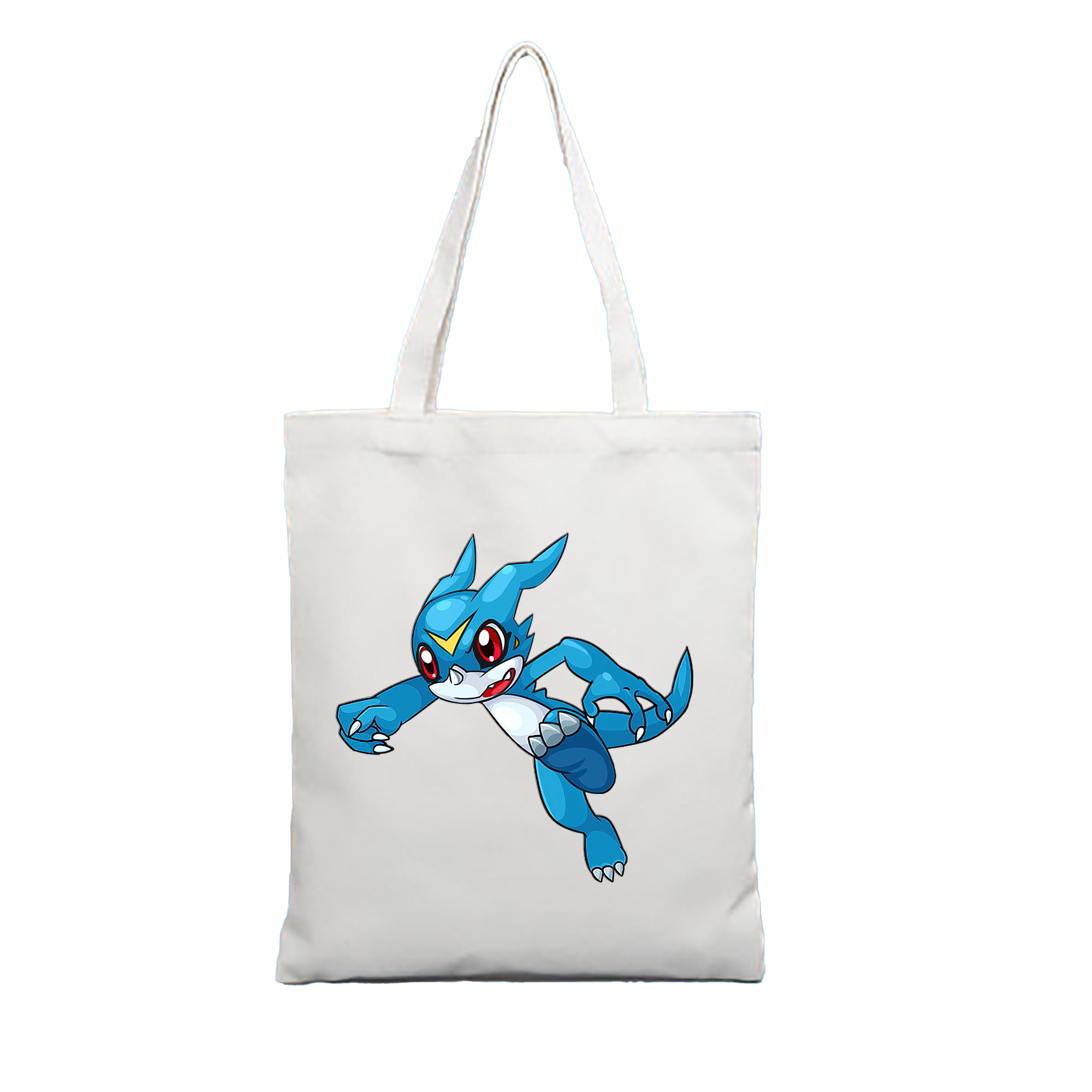 （画像用） Digimon デジタルモンスター/デジモン 縦型キャンバス生地手提げバッグ　トートバッグ