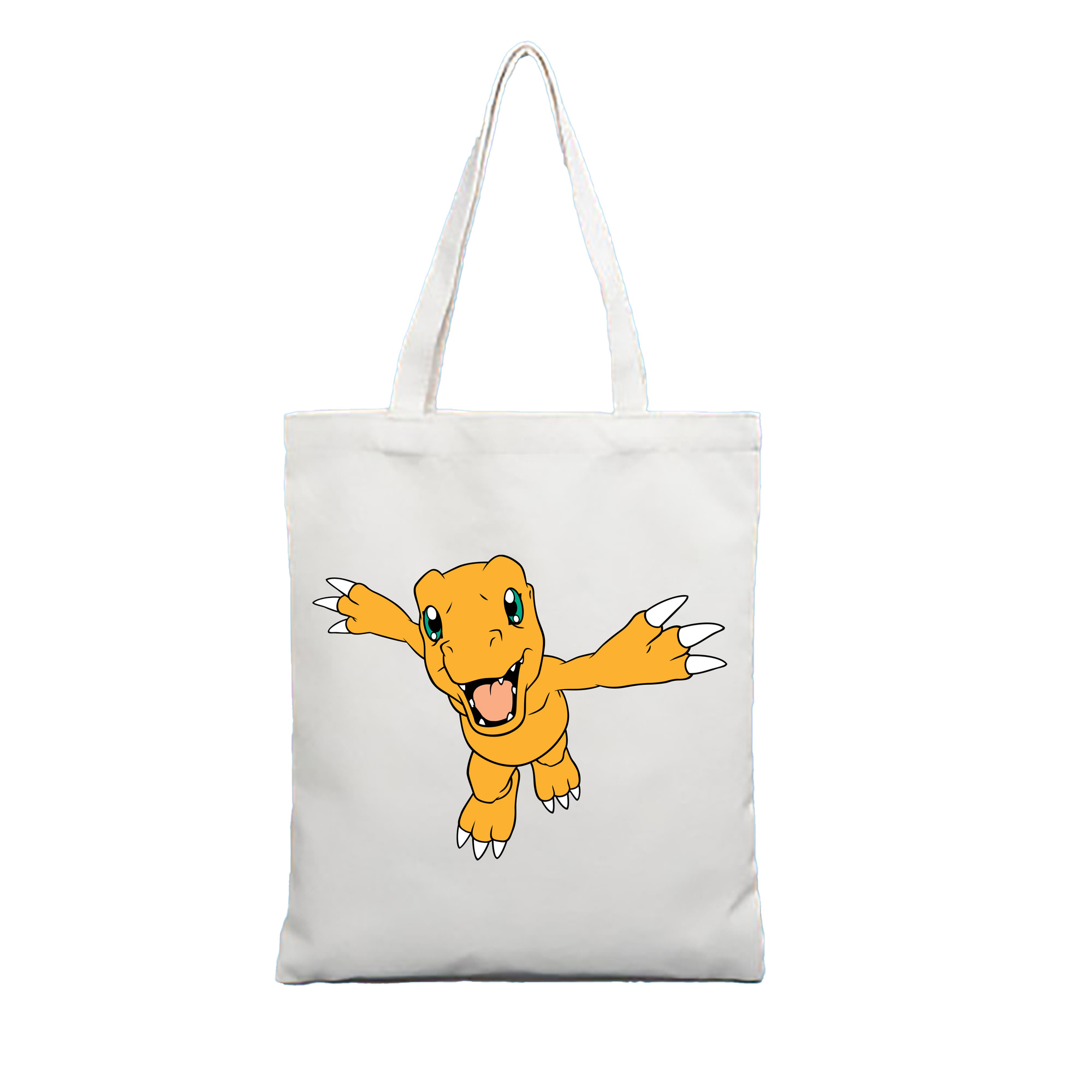 （画像用） Digimon デジタルモンスター/デジモン 縦型キャンバス生地手提げバッグ　トートバッグ