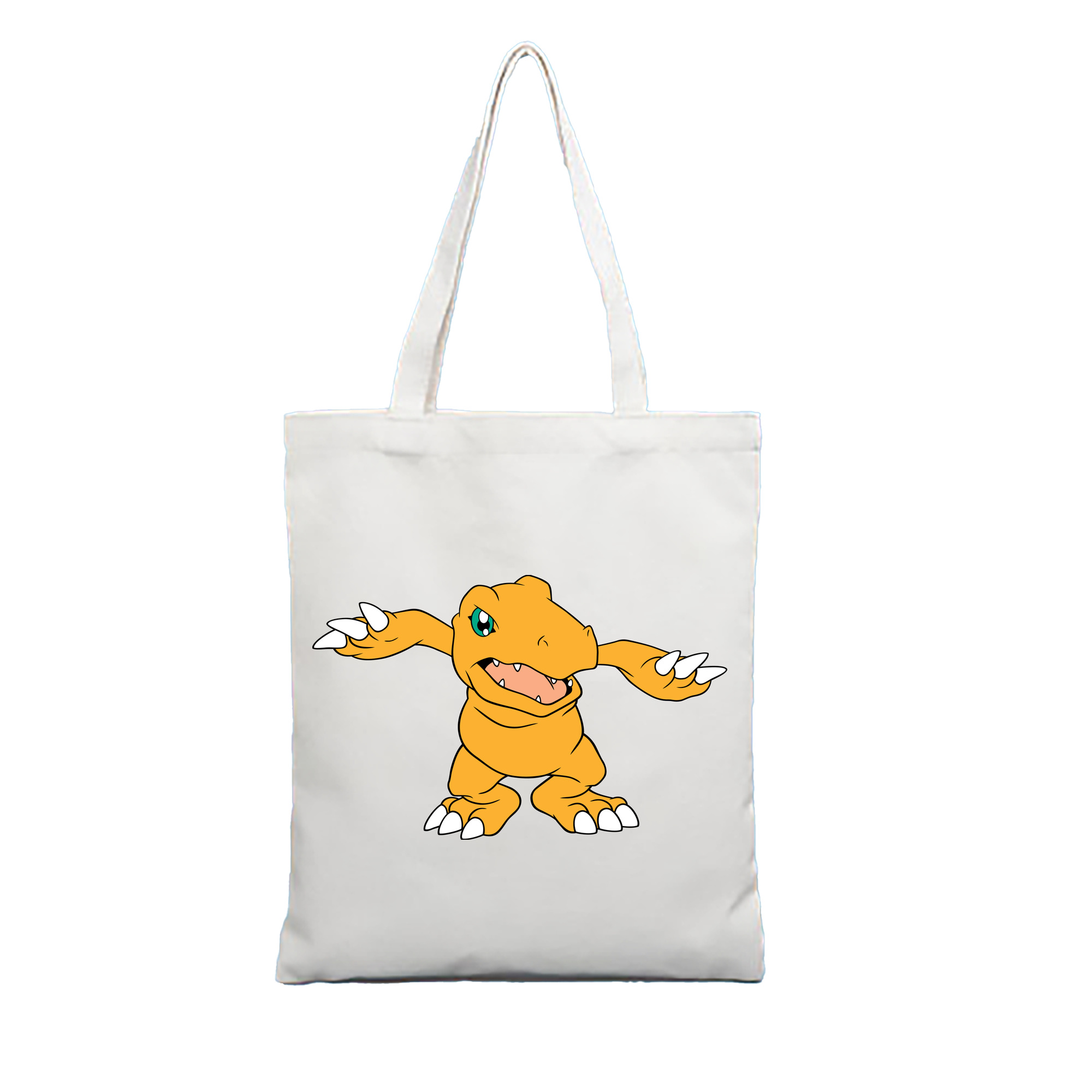 （画像用） Digimon デジタルモンスター/デジモン 縦型キャンバス生地手提げバッグ　トートバッグ