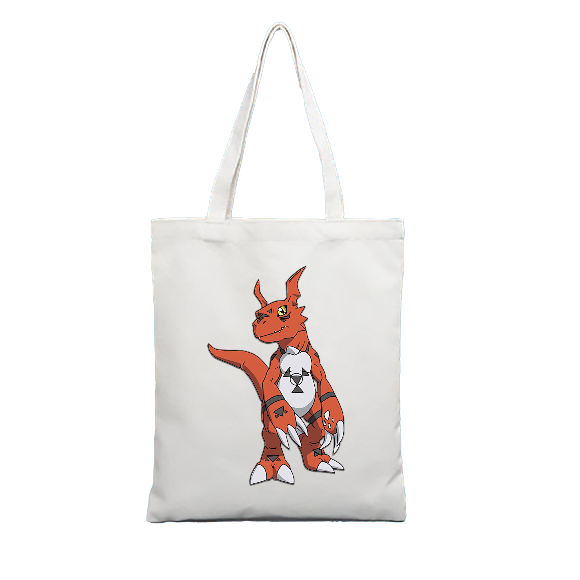 （画像用） Digimon デジタルモンスター/デジモン 縦型キャンバス生地手提げバッグ　トートバッグ