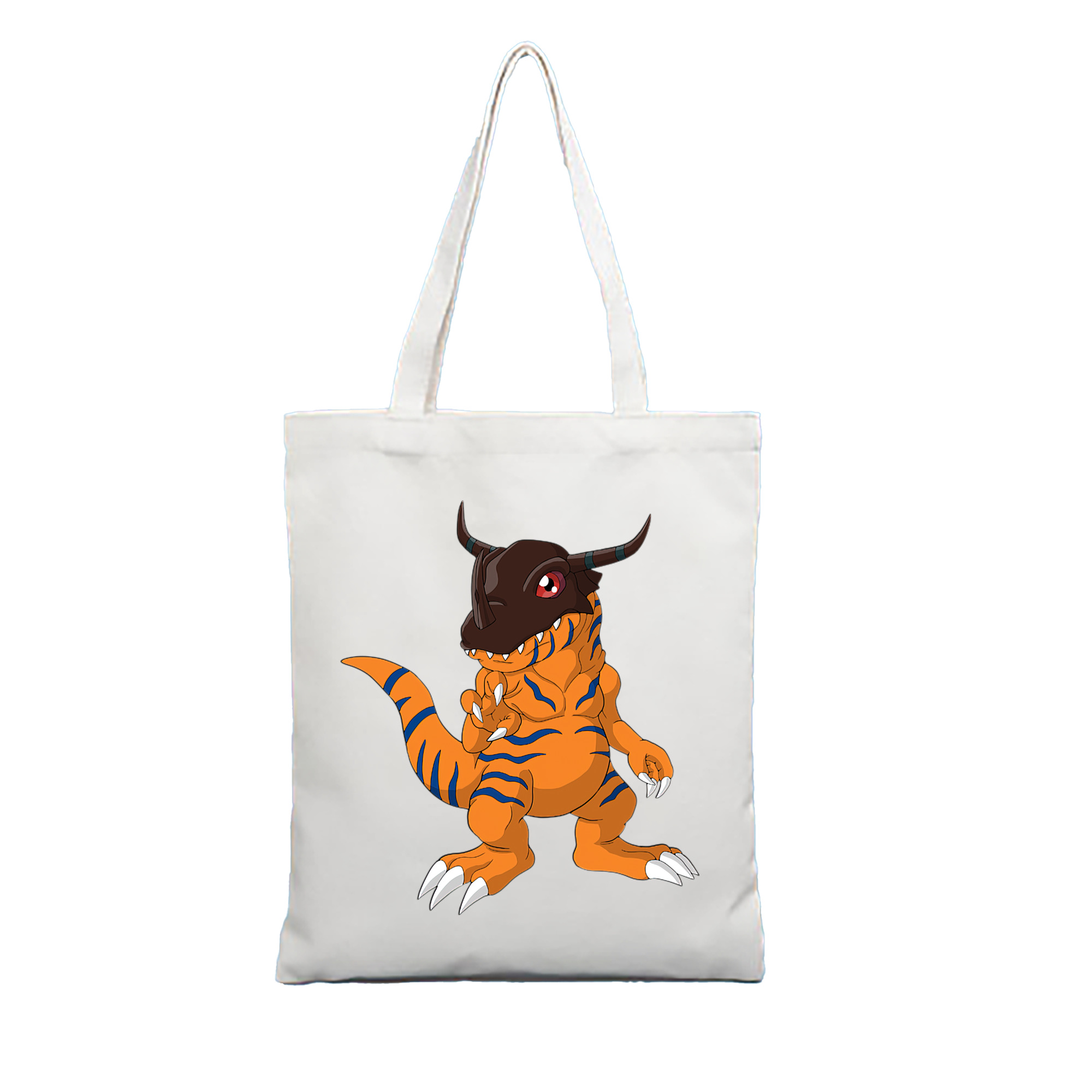 （画像用） Digimon デジタルモンスター/デジモン 縦型キャンバス生地手提げバッグ　トートバッグ