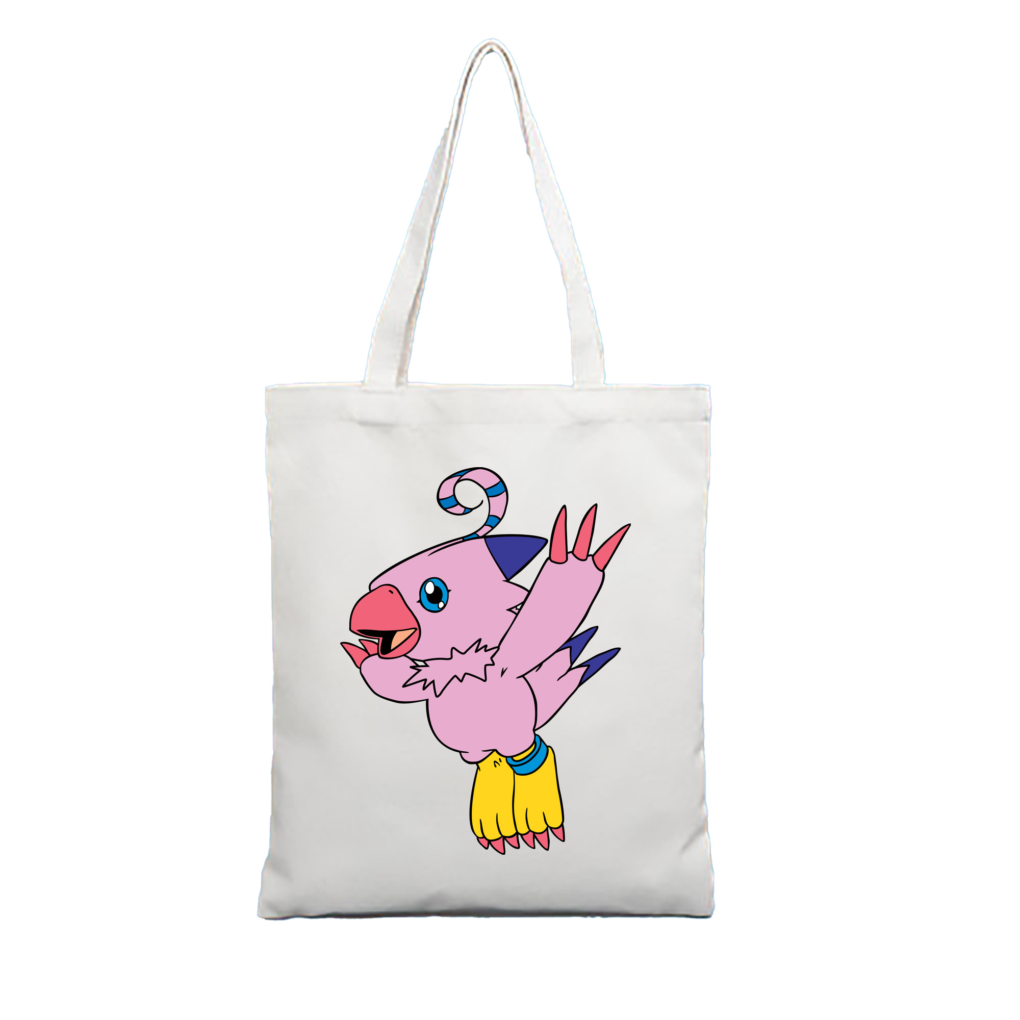 （画像用） Digimon デジタルモンスター/デジモン 縦型キャンバス生地手提げバッグ　トートバッグ