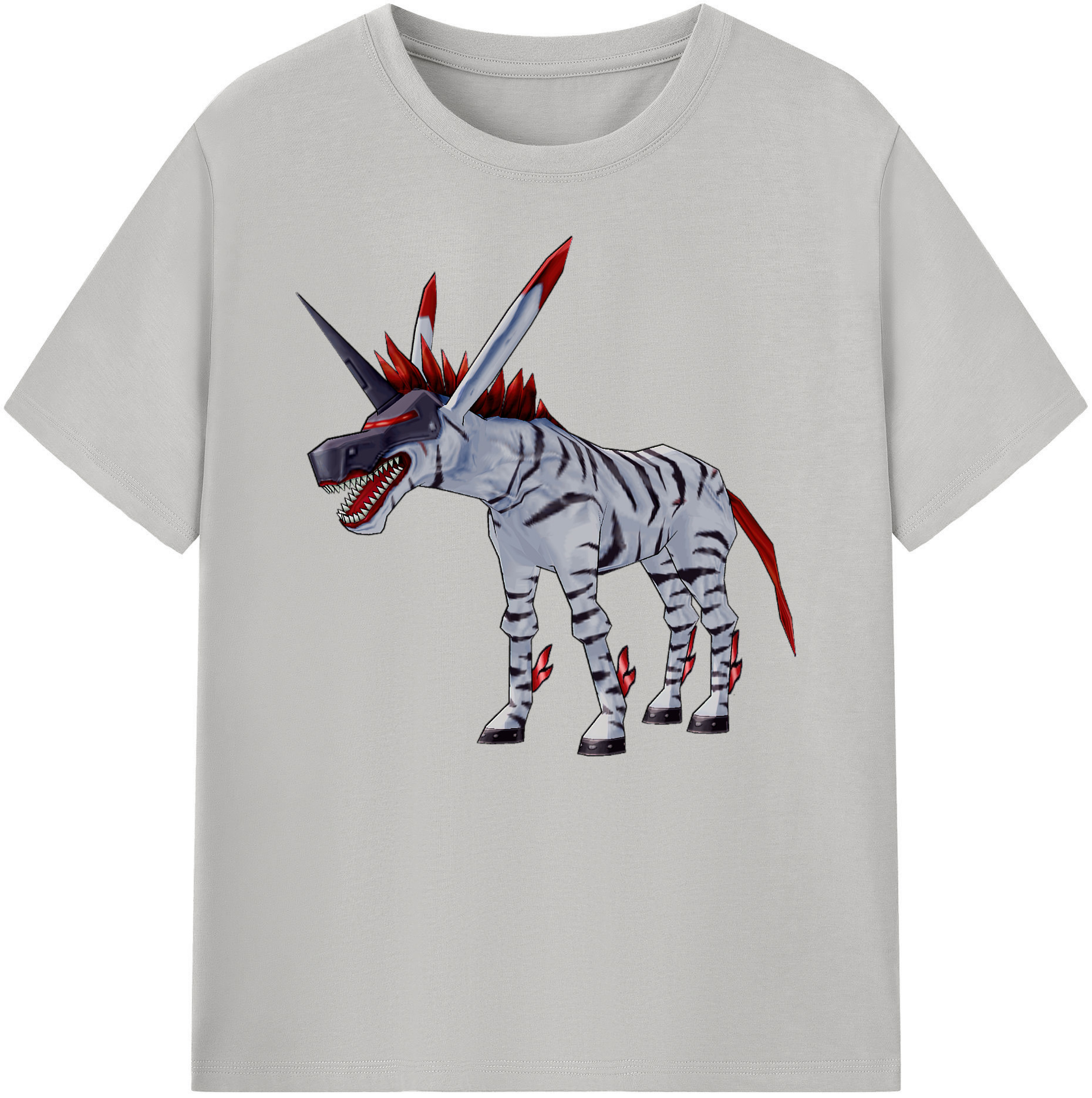 （画像用） Digimon デジタルモンスター/デジモン 綿100％ メンズ半袖Tシャツ｜肌触りやわらか＆通気性