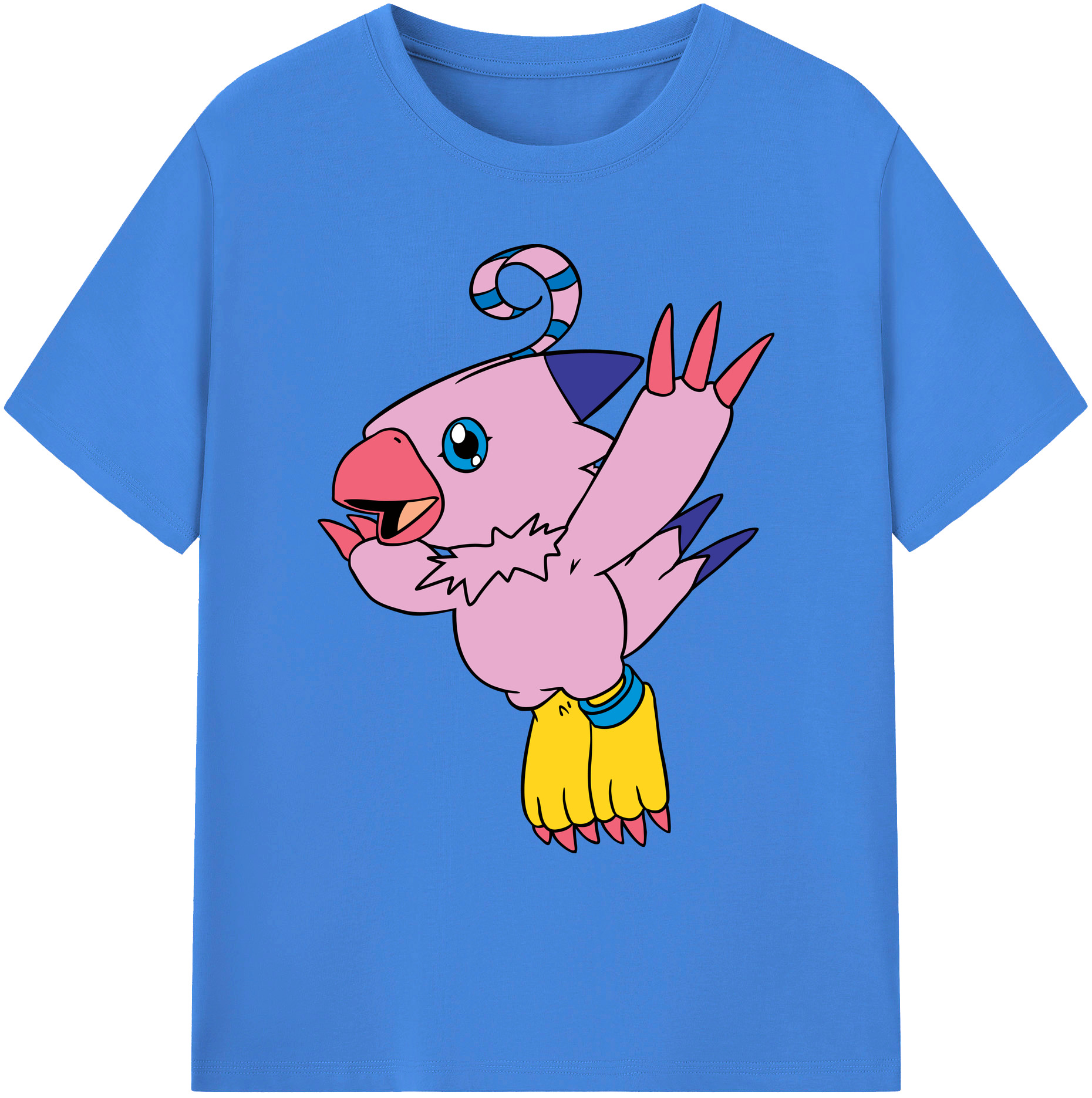 （画像用） Digimon デジタルモンスター/デジモン 綿100％ メンズ半袖Tシャツ｜肌触りやわらか＆通気性