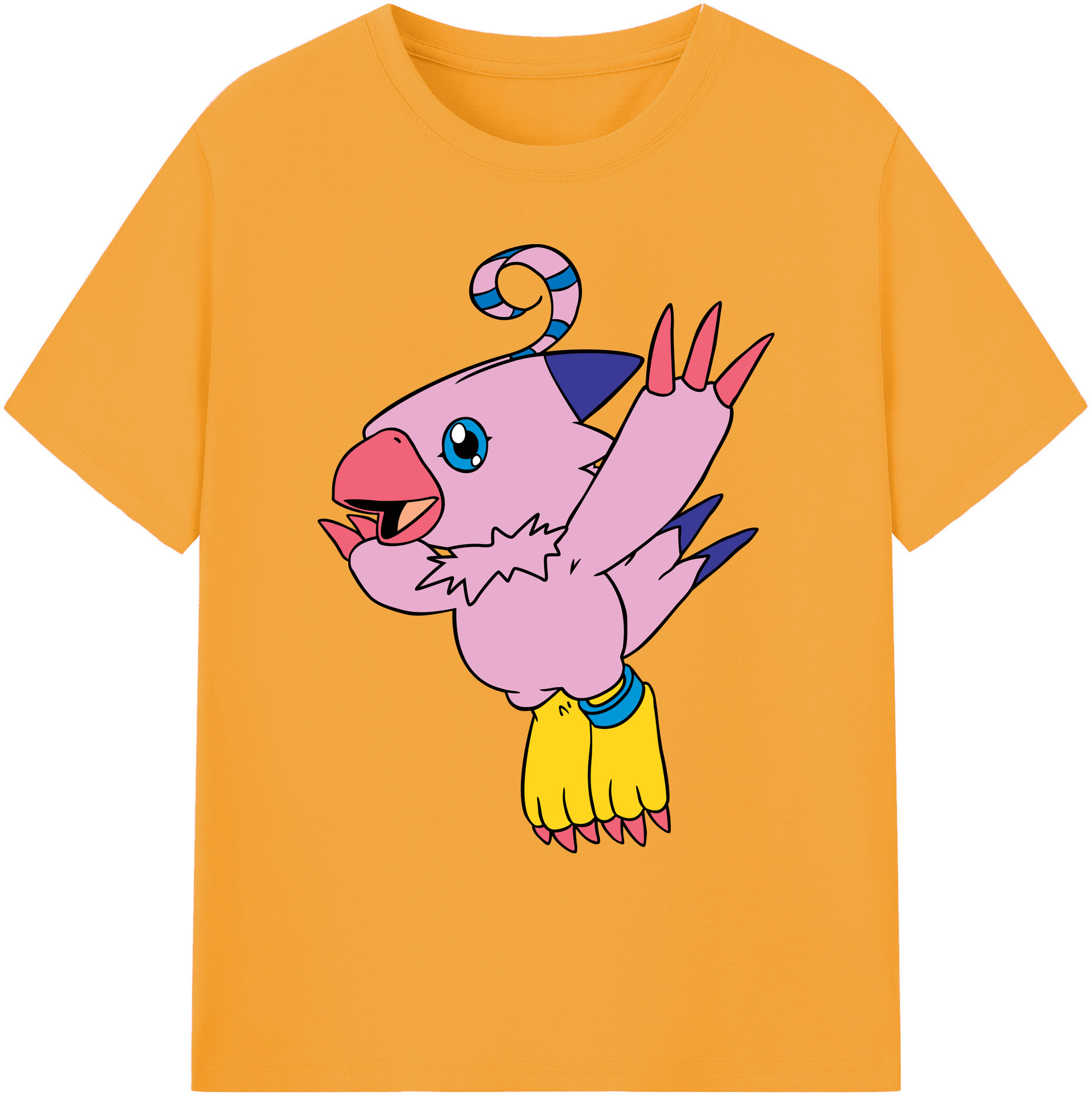 （画像用） Digimon デジタルモンスター/デジモン 綿100％ メンズ半袖Tシャツ｜肌触りやわらか＆通気性
