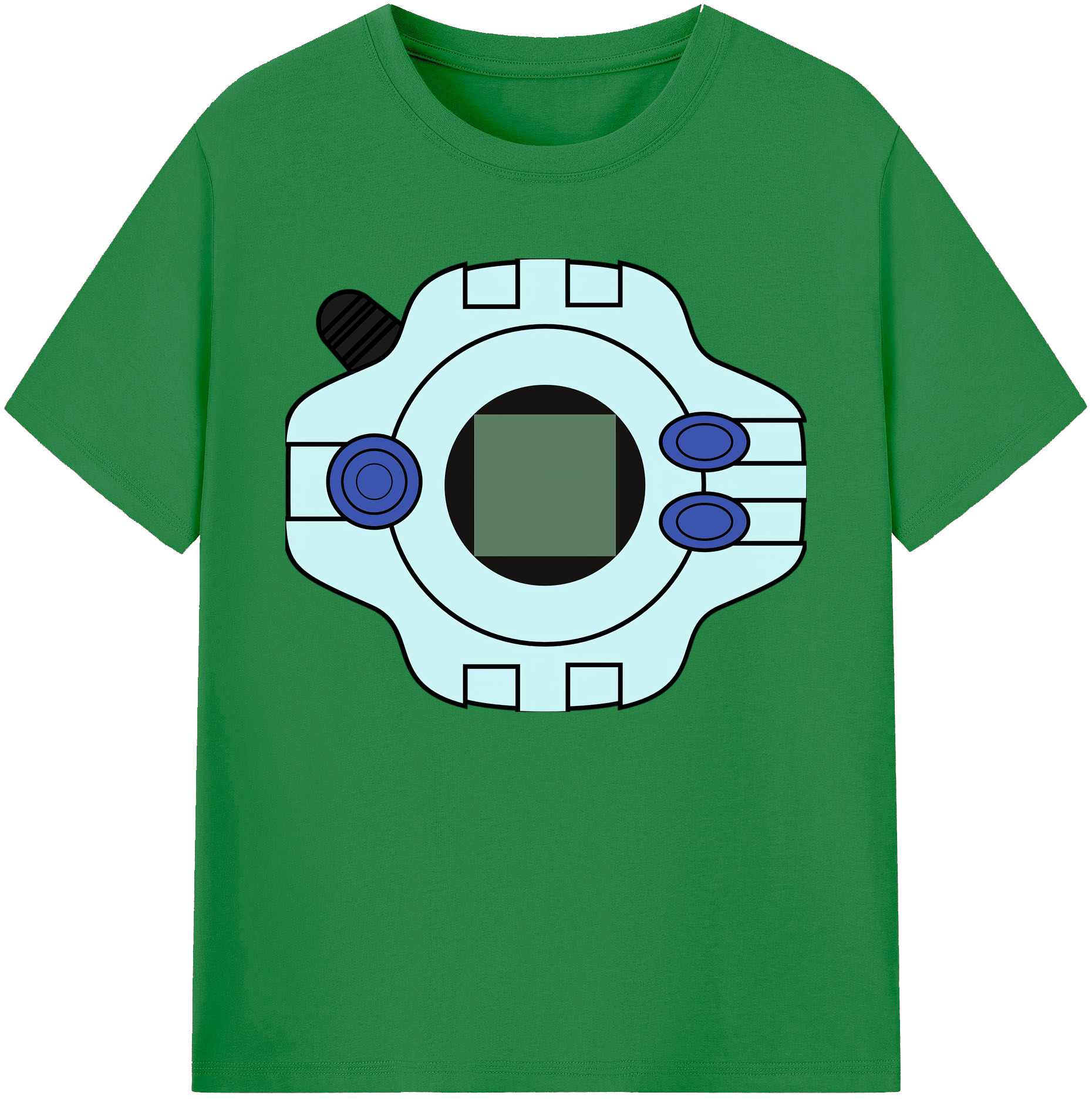（画像用） Digimon デジタルモンスター/デジモン 綿100％ メンズ半袖Tシャツ｜肌触りやわらか＆通気性