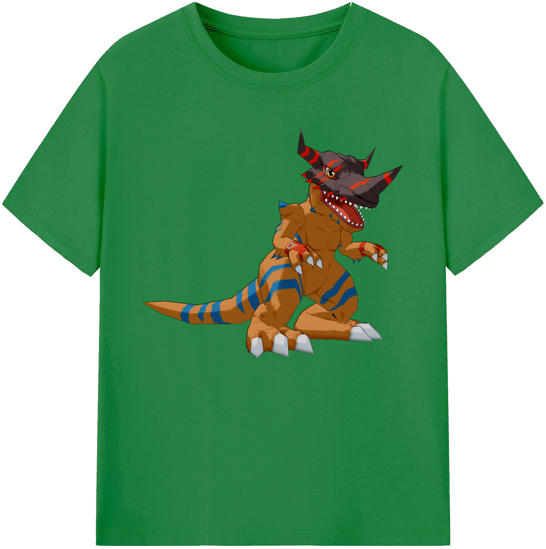 （画像用） Digimon デジタルモンスター/デジモン 綿100％ メンズ半袖Tシャツ｜肌触りやわらか＆通気性